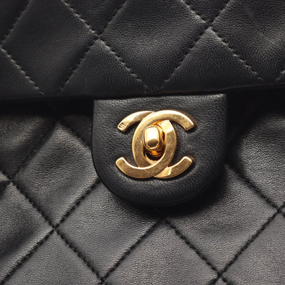 ミニマトラッセ20 チェーンショルダーバッグ ラムスキン ブラック ゴールド金具 シャネル バッグ CHANEL