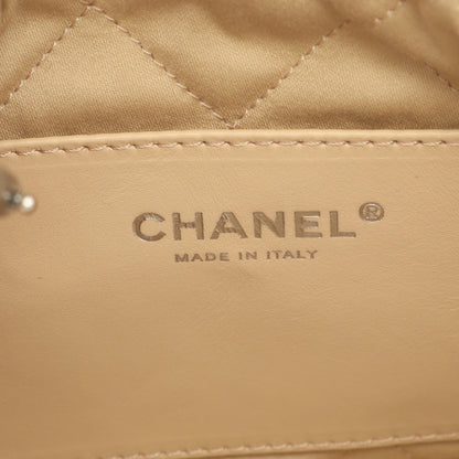 CHANEL 22 ミニ チェーンショルダーバッグ レザー ホワイト シルバー金具 シャネル バッグ CHANEL