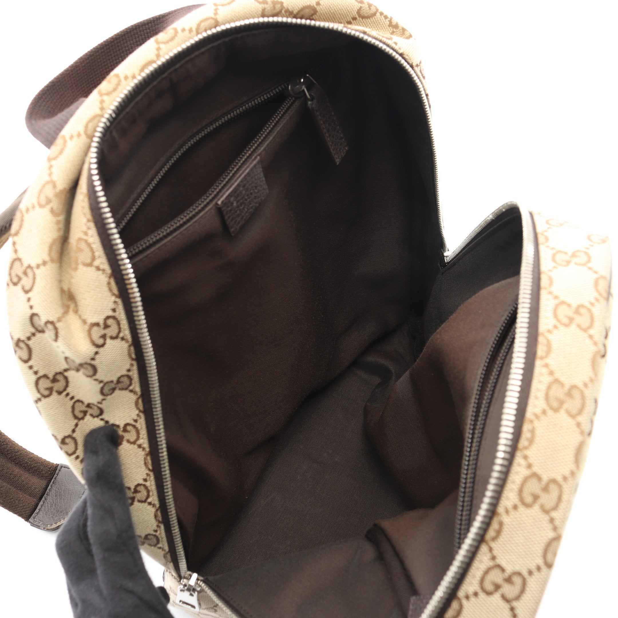 GGキャンバス バックパック リュックサック キャンバス レザー