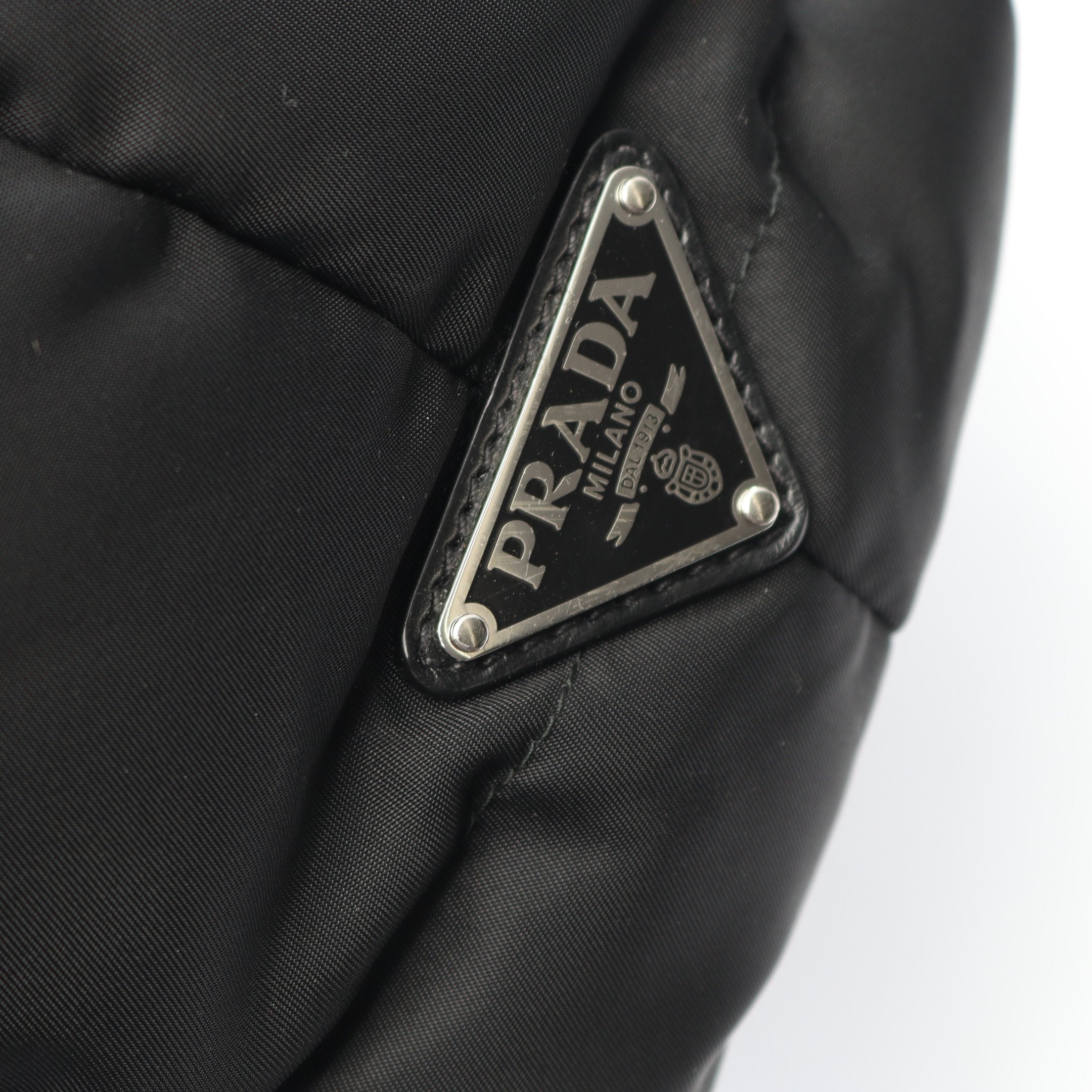 Re-Nylon ハンドバッグ トートバッグ ナイロン ブラック プラダ – RECLO