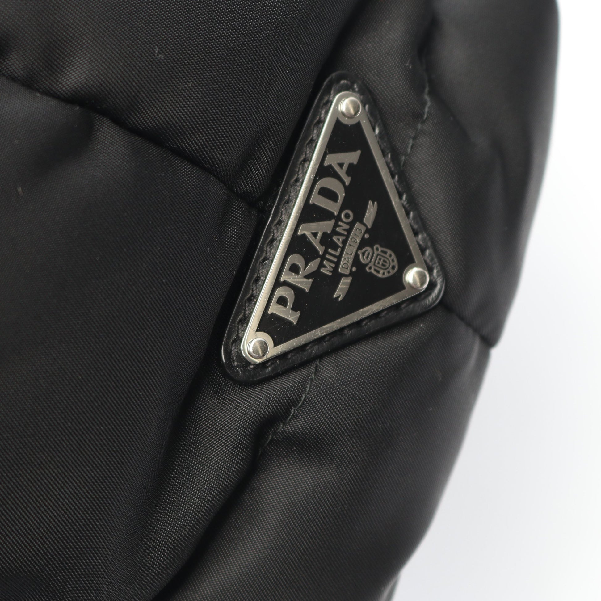 Re-Nylon ハンドバッグ トートバッグ ナイロン ブラック プラダ バッグ PRADA
