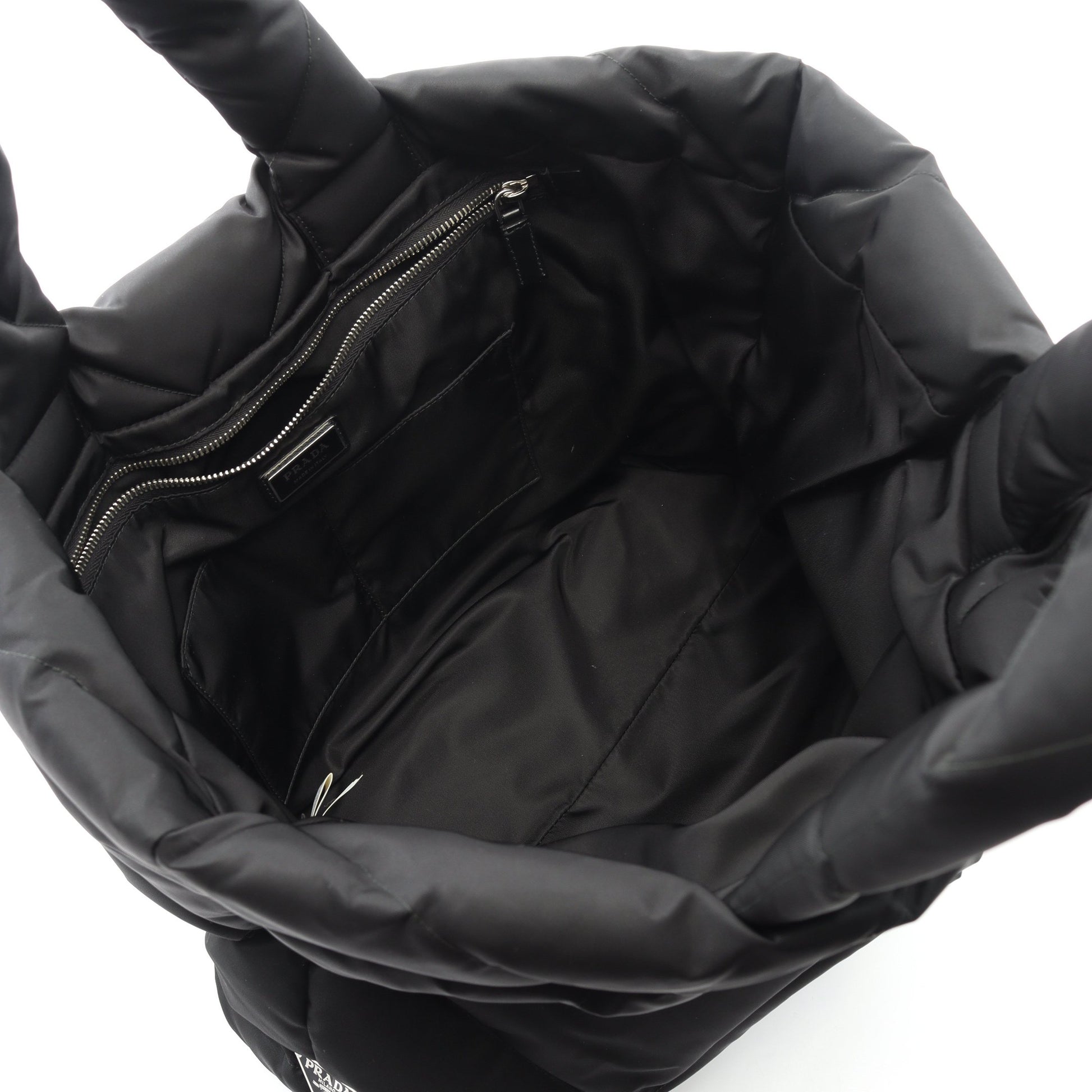 Re-Nylon ハンドバッグ トートバッグ ナイロン ブラック プラダ バッグ PRADA