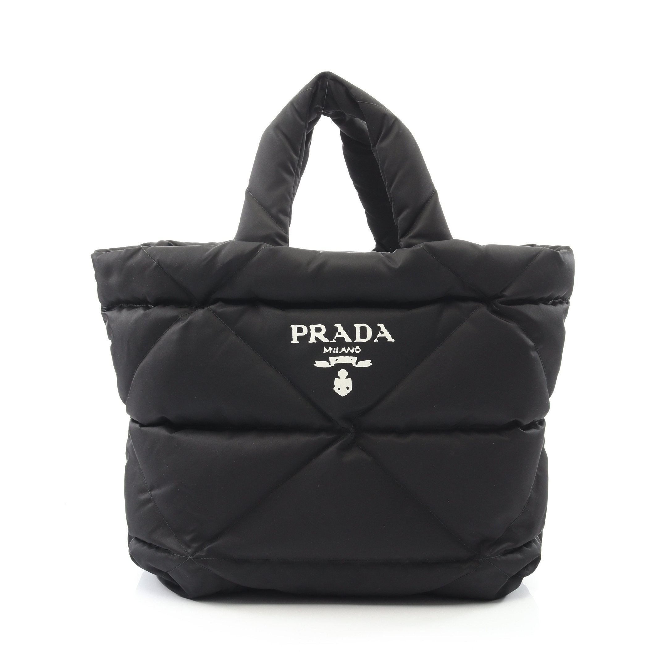 Re-Nylon ハンドバッグ トートバッグ ナイロン ブラック プラダ – RECLO