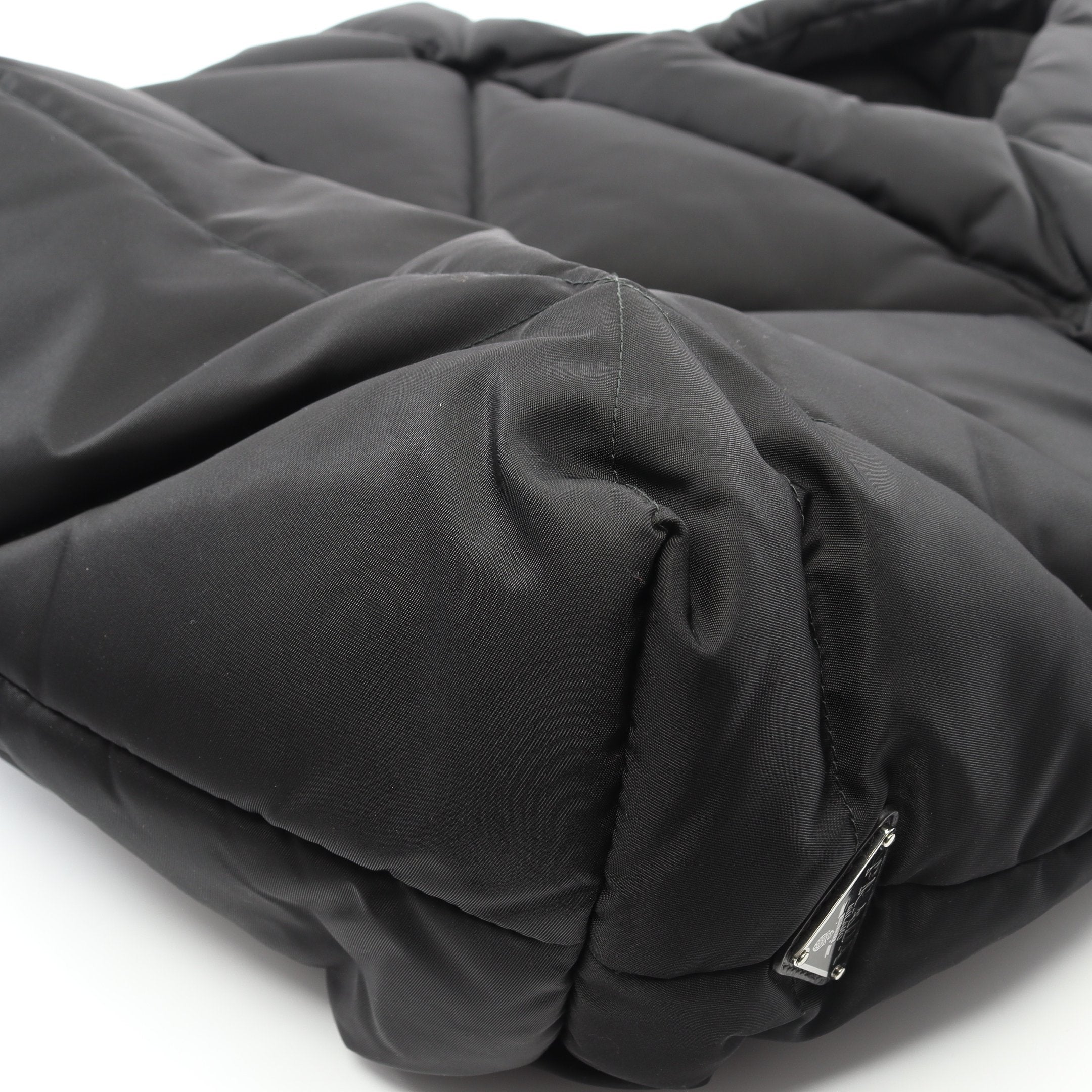 Re-Nylon ハンドバッグ トートバッグ ナイロン ブラック プラダ – RECLO
