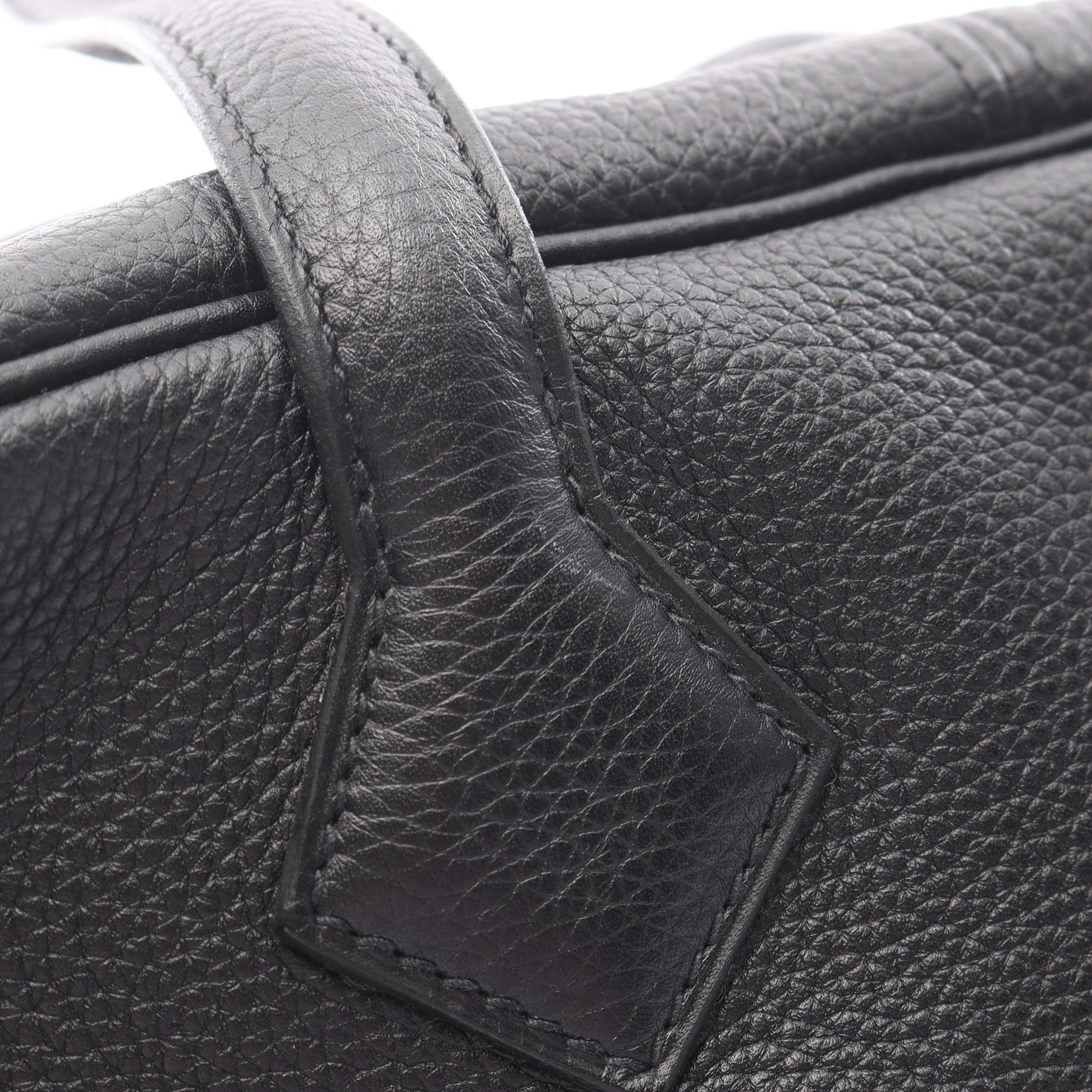 ヴィクトリア2 フールトゥ35 ハンドバッグ トリヨンクレマンス ブラック シルバー金具 X刻印 エルメス バッグ HERMES