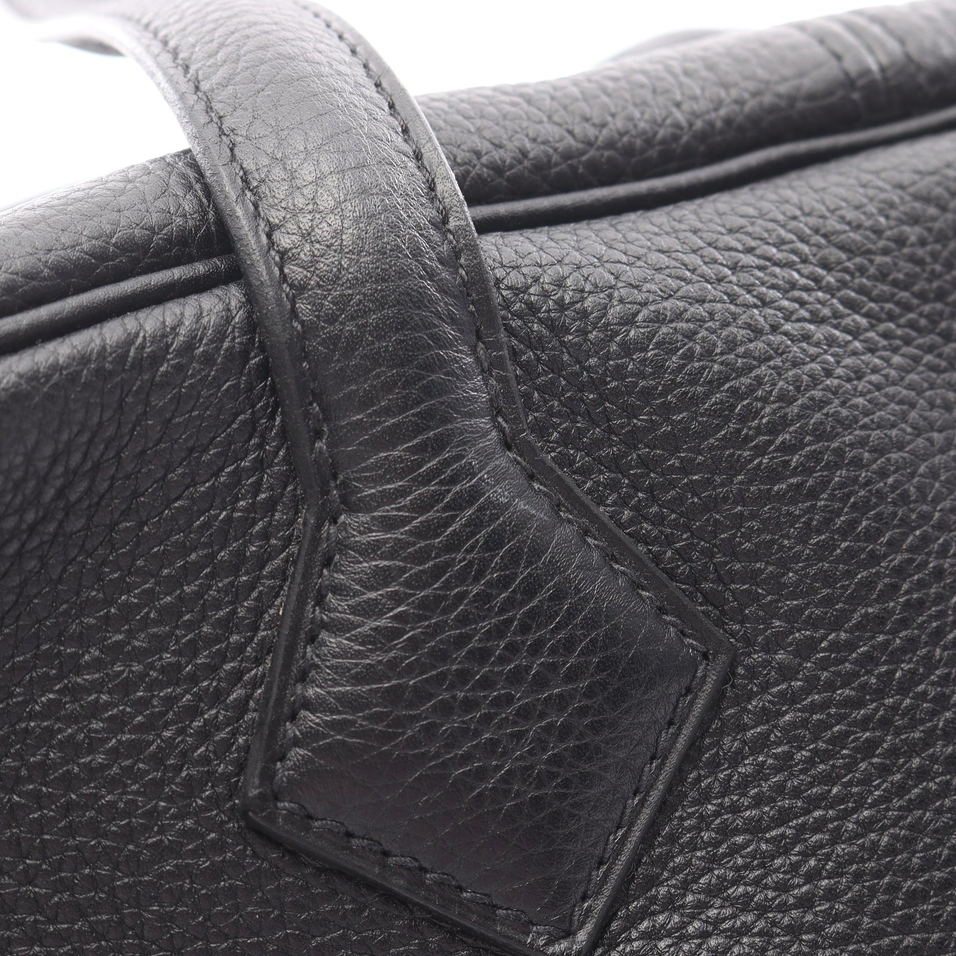 ヴィクトリア2 フールトゥ35 ハンドバッグ トリヨンクレマンス ブラック シルバー金具 X刻印 エルメス バッグ HERMES