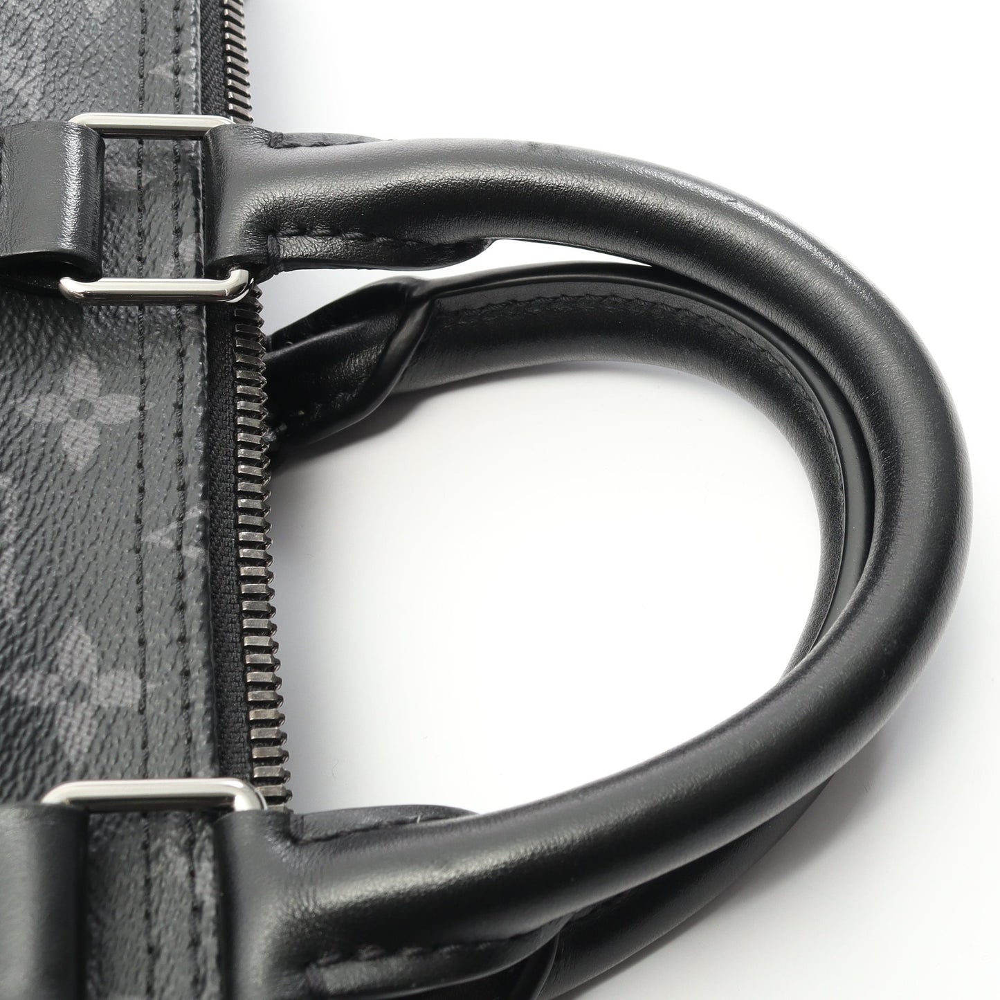 キーポル バンドリエール35 モノグラムエクリプス ハンドバッグ PVC レザー ブラック 2WAY ルイヴィトン バッグ LOUIS VUITTON