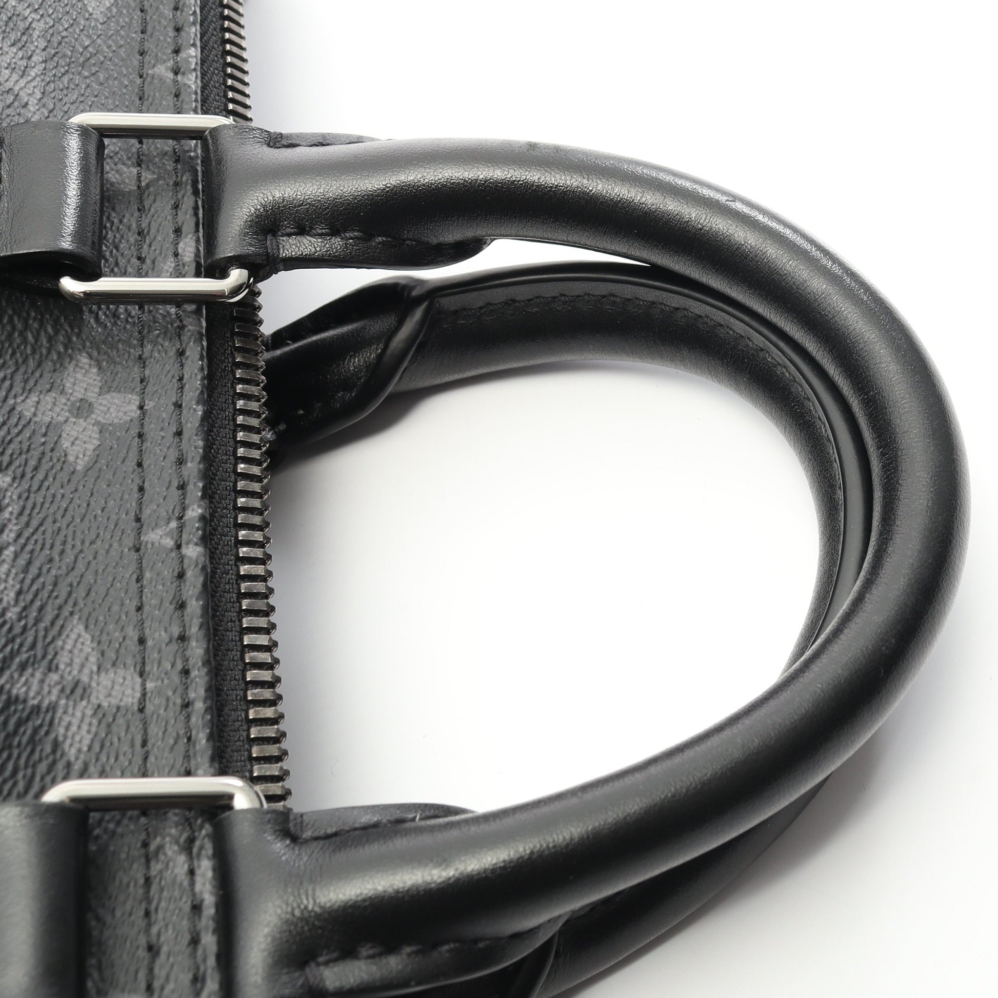 キーポル バンドリエール35 モノグラムエクリプス ハンドバッグ PVC レザー ブラック 2WAY ルイヴィトン バッグ LOUIS VUITTON