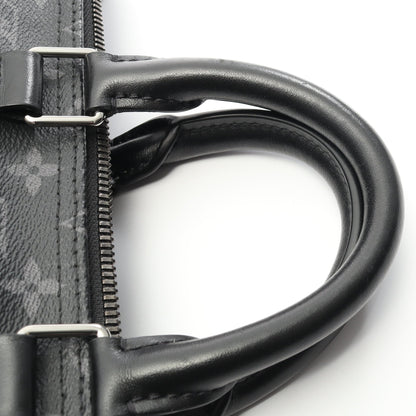 キーポル バンドリエール35 モノグラムエクリプス ハンドバッグ PVC レザー ブラック 2WAY ルイヴィトン バッグ LOUIS VUITTON
