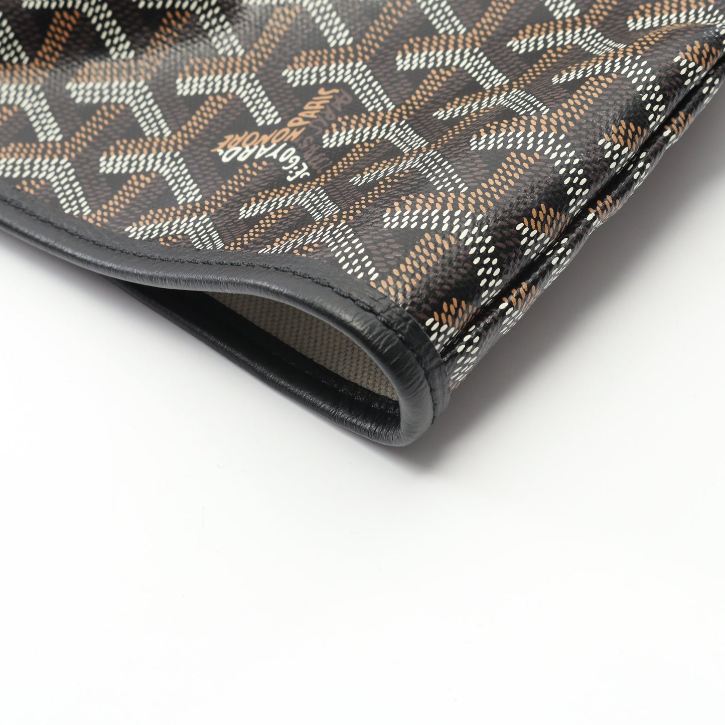 サンルイPM ハンドバッグ トートバッグ コーティングキャンバス レザー ブラック マルチカラー ゴヤール バッグ GOYARD