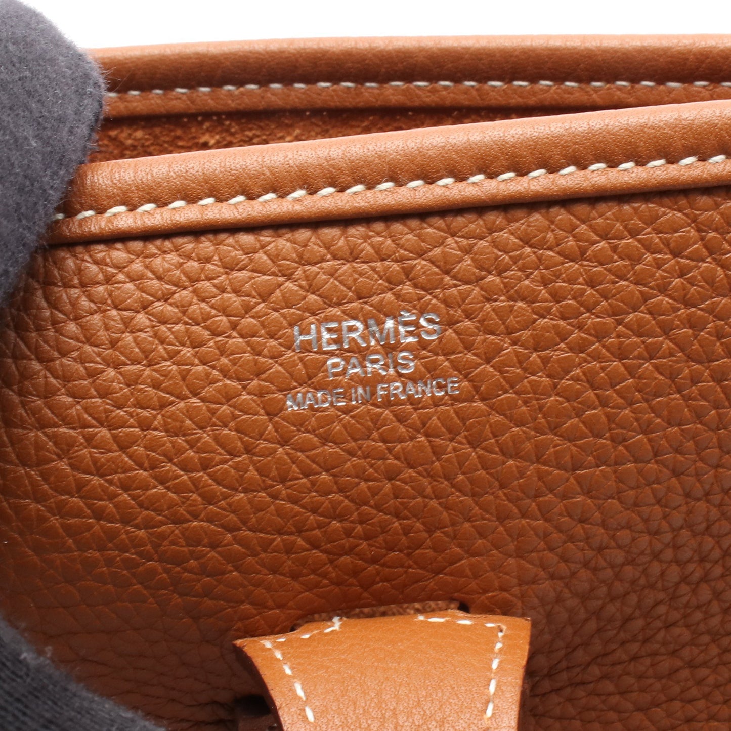 エヴリン 3 トロワ PM ショルダーバッグ トリヨンクレマンス ブラウン シルバー金具 □M刻印 エルメス バッグ HERMES