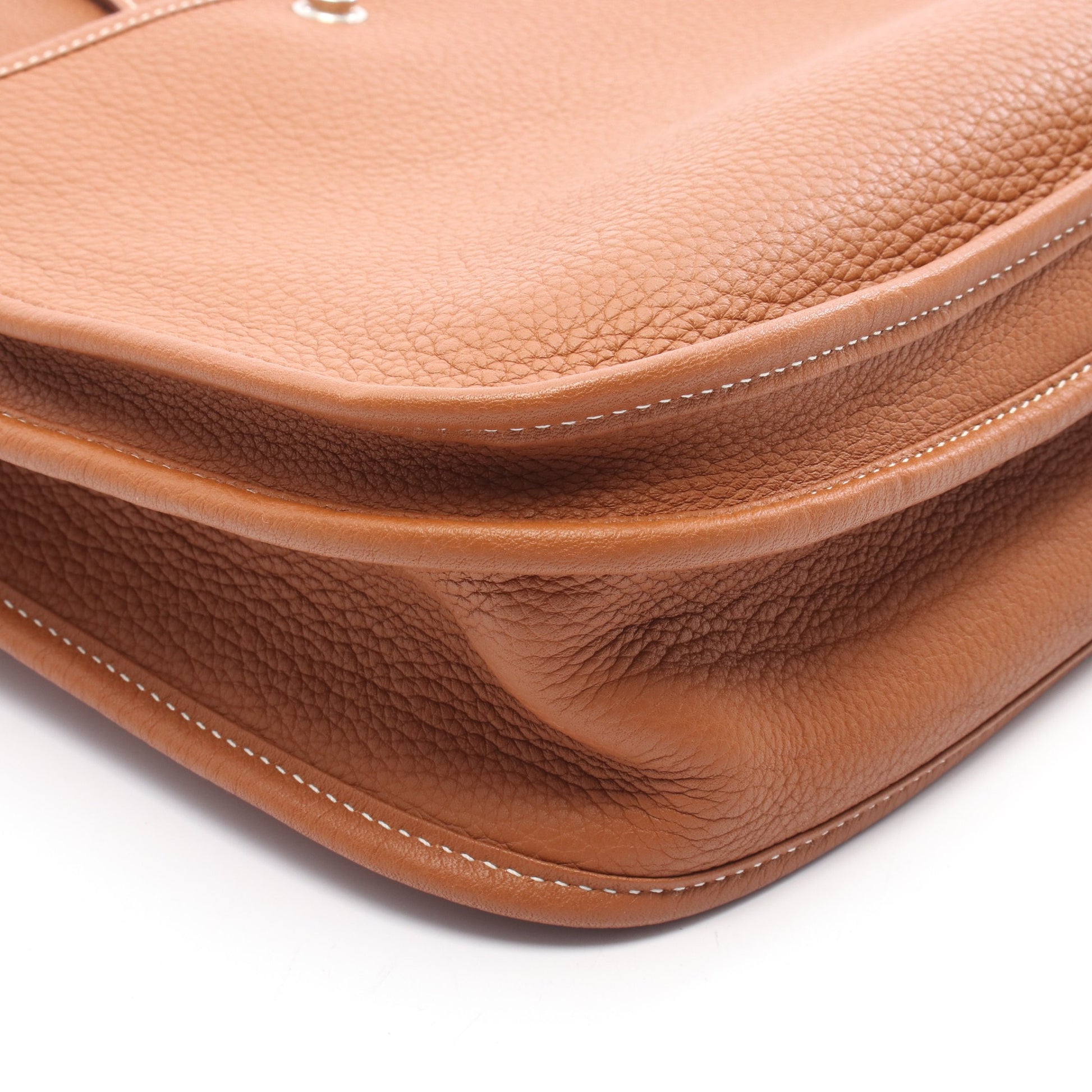 エヴリン 3 トロワ PM ショルダーバッグ トリヨンクレマンス ブラウン シルバー金具 □M刻印 エルメス バッグ HERMES