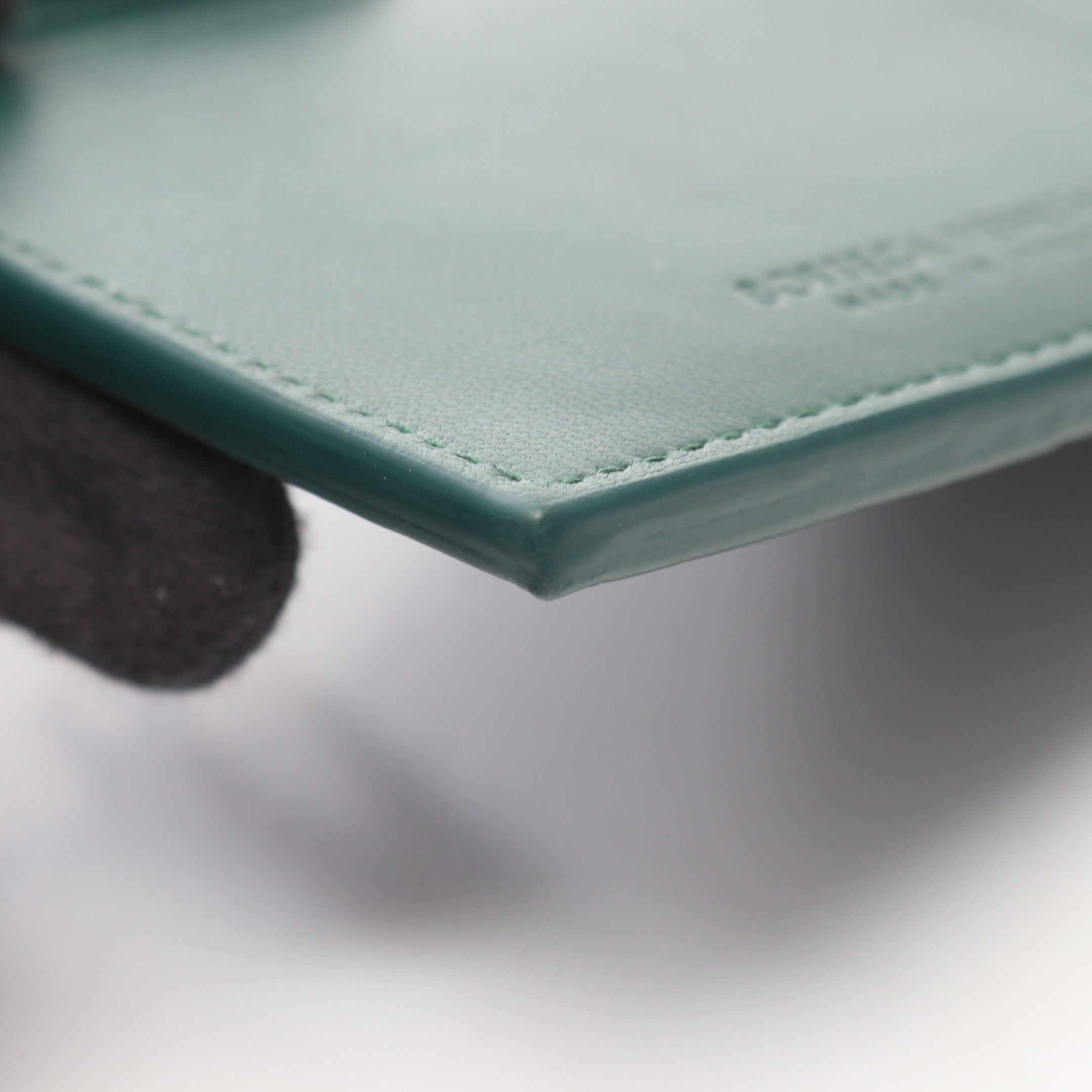 カセット ファスナー カードケース コインケース レザー ダーク