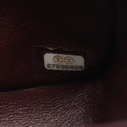 マトラッセ Wフラップ Wチェーンショルダーバッグ ラムスキン ブラック ゴールド金具 シャネル バッグ CHANEL