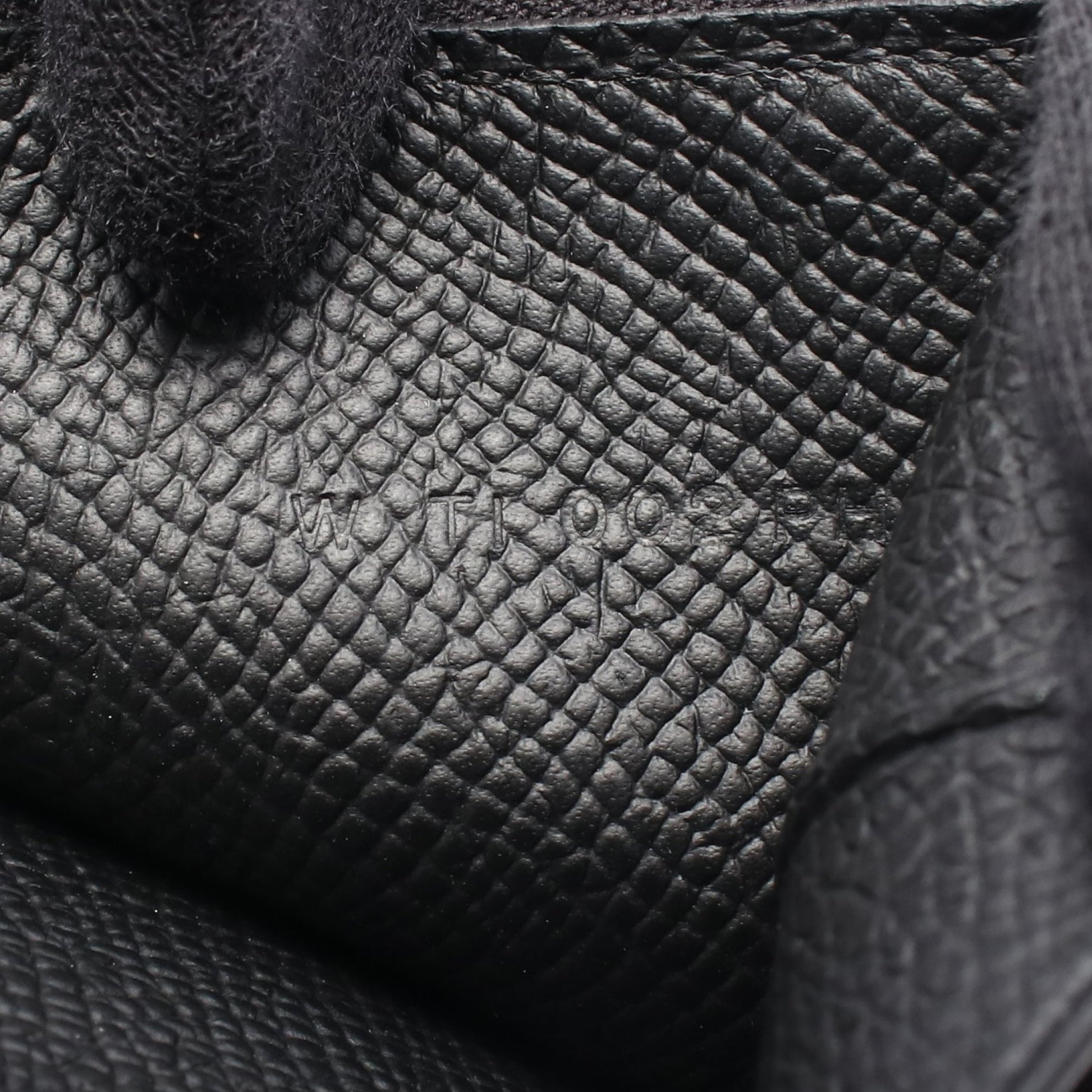 ベアンコンパクト 二つ折り財布 ヴォーエプソン ブラック シルバー金具 W刻印 エルメス 財布・小物 HERMES
