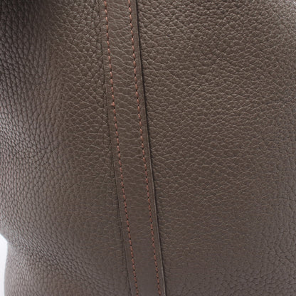 ピコタンロックMM エタン ハンドバッグ トリヨンクレマンス グレー シルバー金具 C刻印 エルメス バッグ HERMES