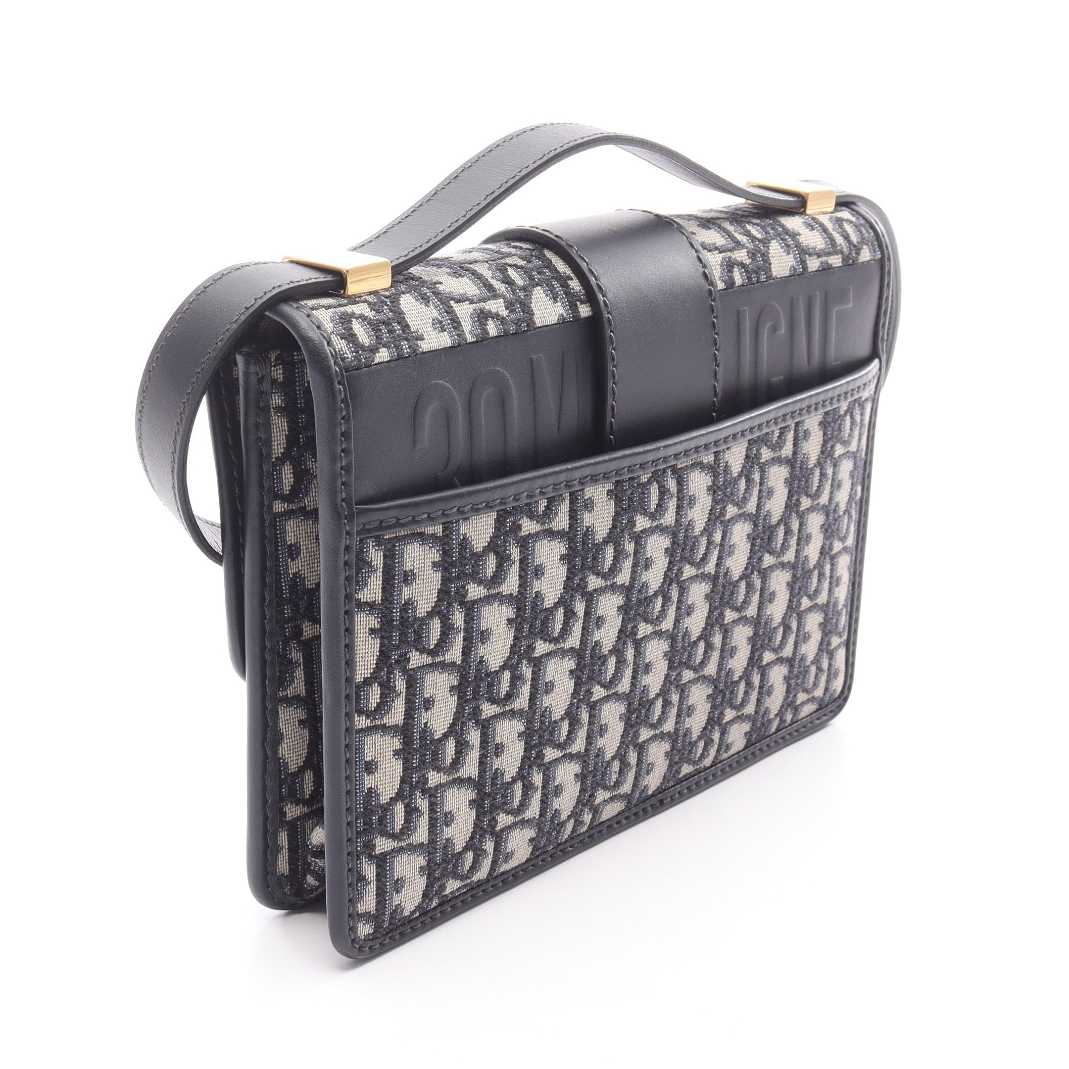 30 MONTAIGNE モンテーニュ オブリーク ジャカード ショルダーバッグ