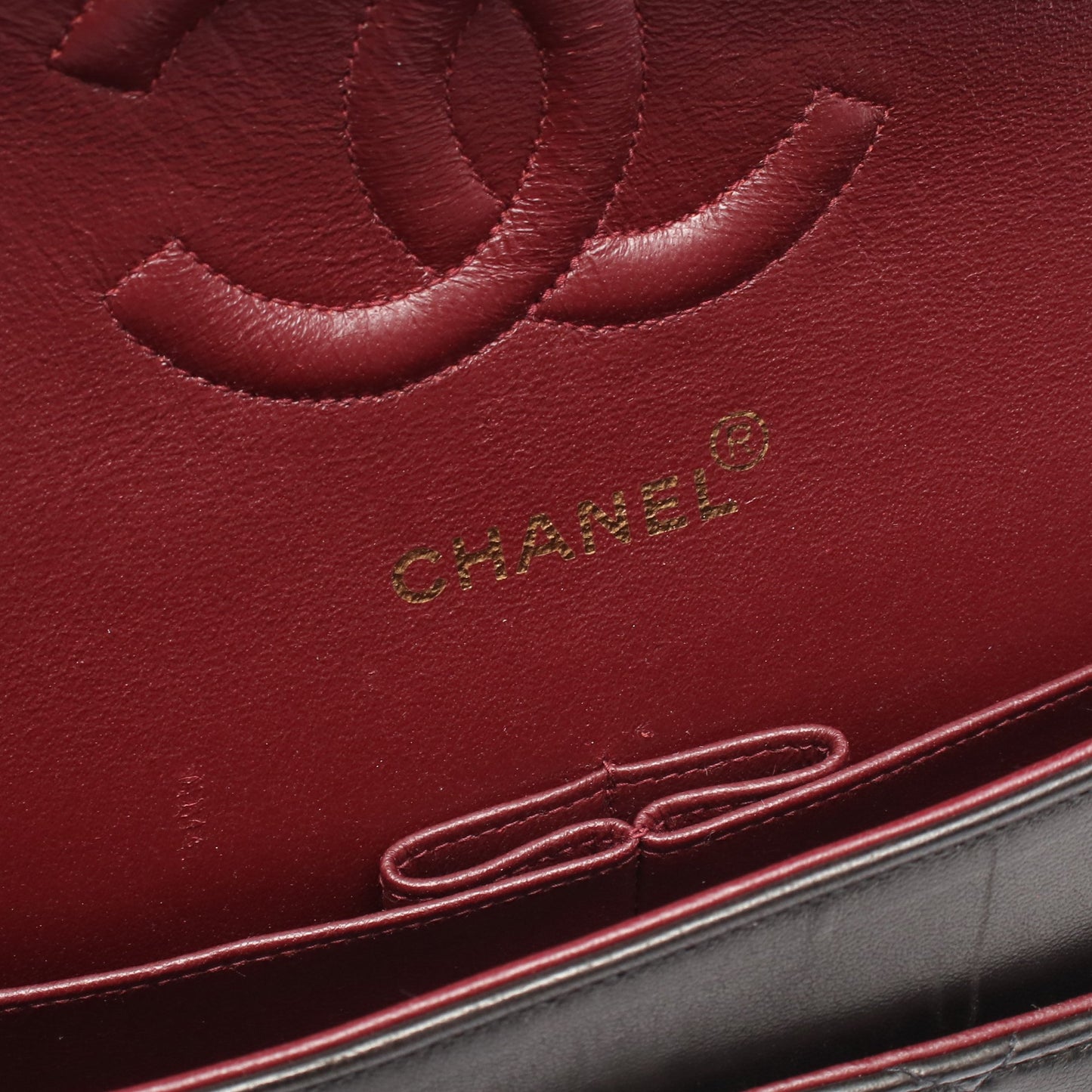 マトラッセ Wフラップ Wチェーンショルダーバッグ ラムスキン ブラック ゴールド金具 シャネル バッグ CHANEL