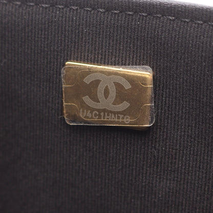 マトラッセ チェーンショルダーバッグ ラムスキン ブラック ゴールド金具 シャネル バッグ CHANEL