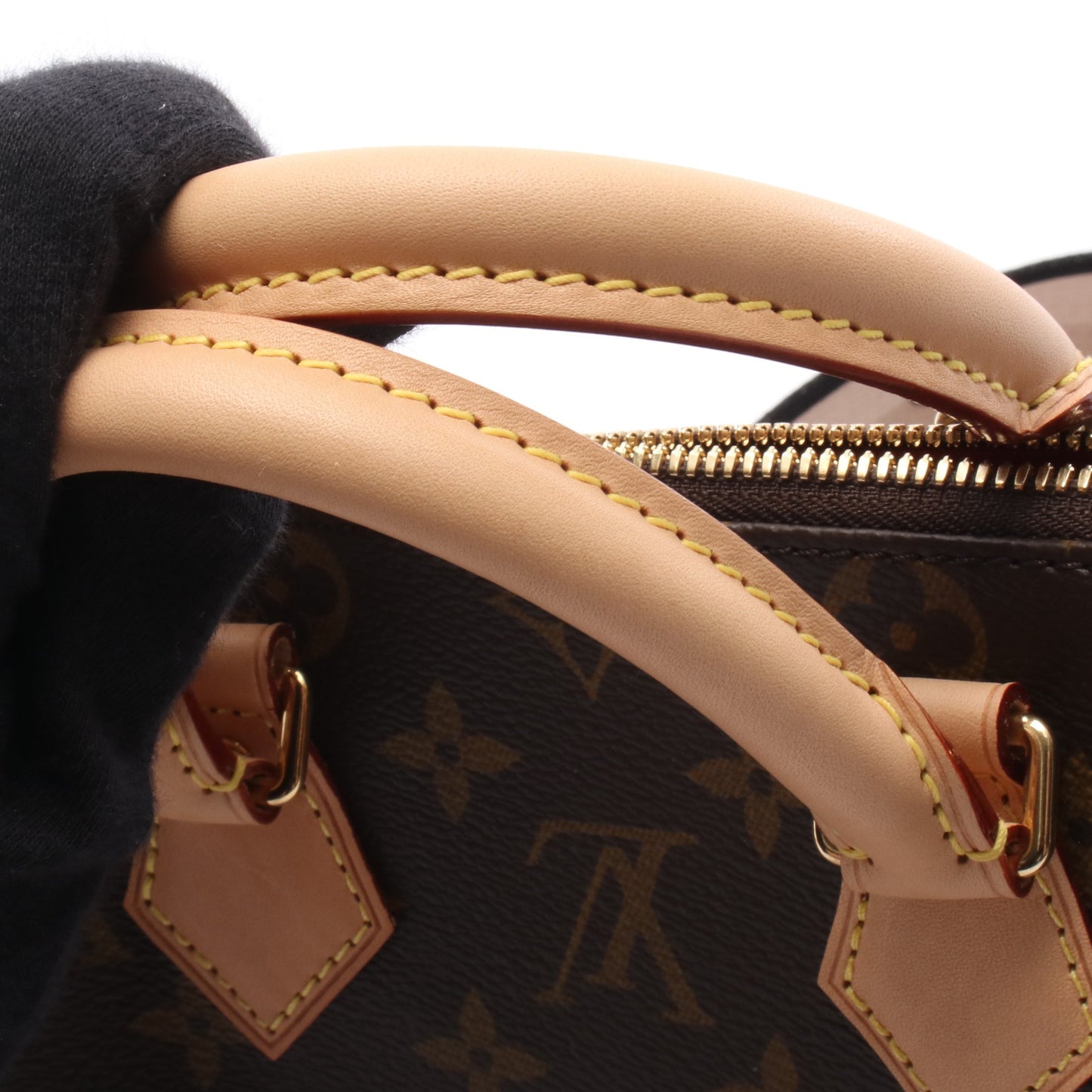 スピーディ バンドリエール20 モノグラム ハンドバッグ PVC レザー ブラウン 2WAY ルイヴィトン バッグ LOUIS VUITTON