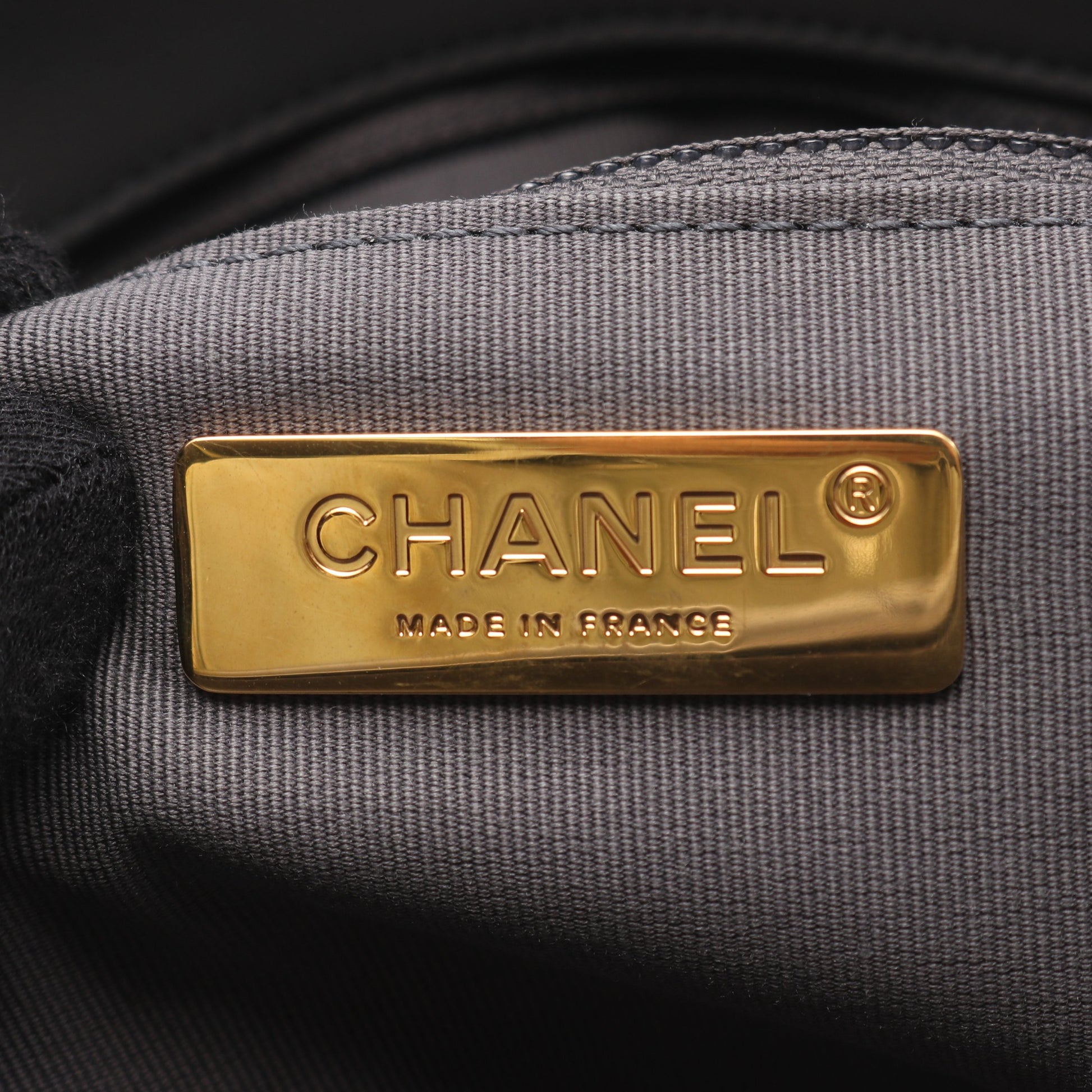 19 ディズヌフ マトラッセ チェーンショルダーバッグ ラムスキン グレー コンビ金具 2WAY シャネル バッグ CHANEL