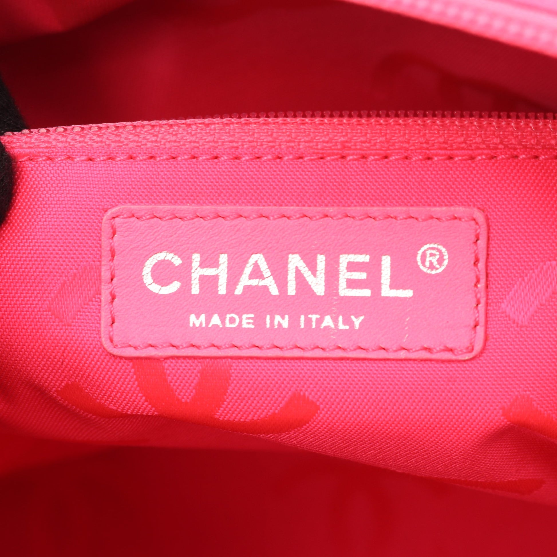 カンボンライン ラージ ショルダーバッグ トートバッグ レザー ブラック シルバー金具 シャネル バッグ CHANEL