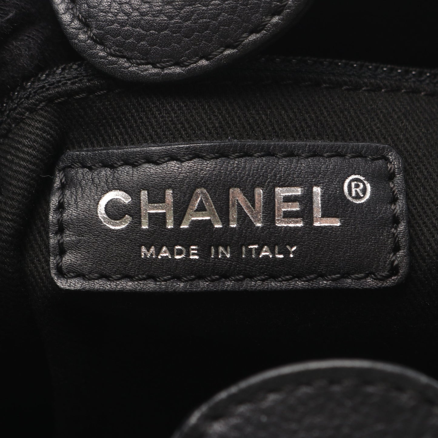 マトラッセ PST チェーンショルダーバッグ チェーントートバッグ キャビアスキン ブラック シルバー金具 シャネル バッグ CHANEL