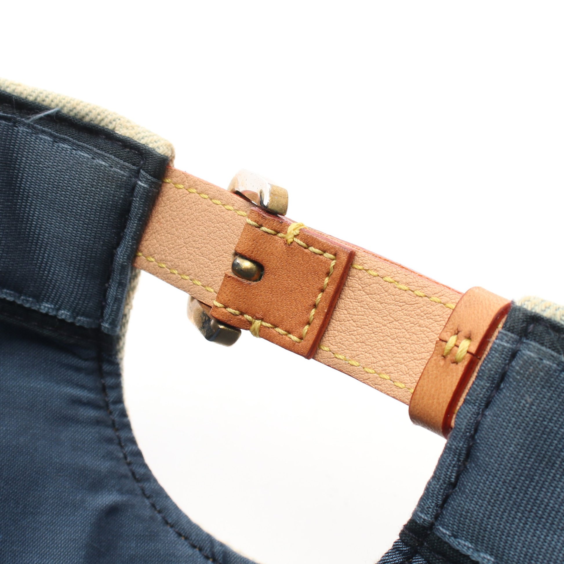 キャスケット モノグラム レガシー キャップ コットン レザー ライトブルー ベージュ ルイヴィトン 財布・小物 LOUIS VUITTON