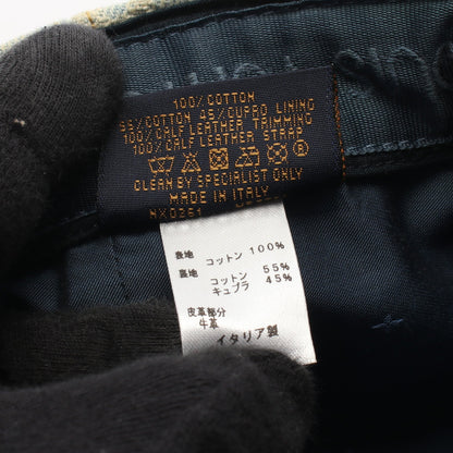 キャスケット モノグラム レガシー キャップ コットン レザー ライトブルー ベージュ ルイヴィトン 財布・小物 LOUIS VUITTON