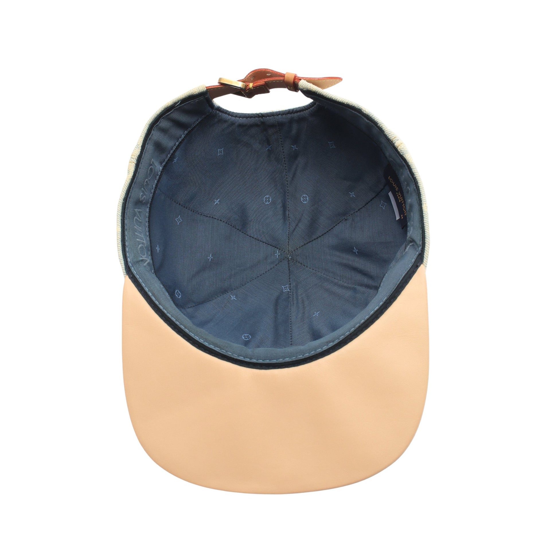 キャスケット モノグラム レガシー キャップ コットン レザー ライトブルー ベージュ ルイヴィトン 財布・小物 LOUIS VUITTON