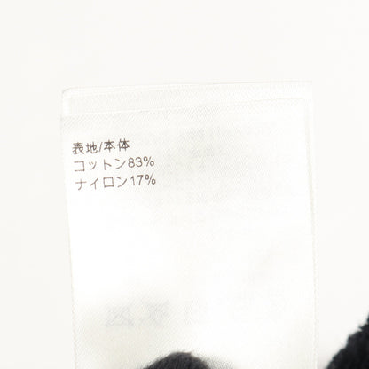モノグラム ショート パンツ パイル コットン ナイロン ブラック ルイヴィトン ボトムス LOUIS VUITTON