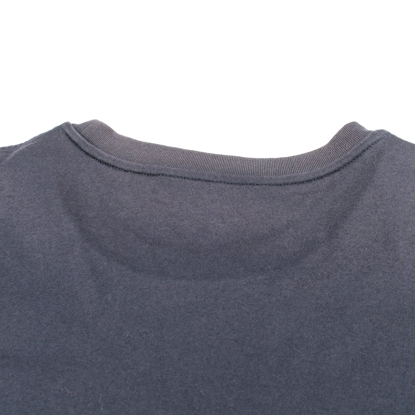 半袖Tシャツ レザーパッチ コットン ネイビー エルメス トップス HERMES