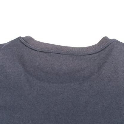 半袖Tシャツ レザーパッチ コットン ネイビー エルメス トップス HERMES