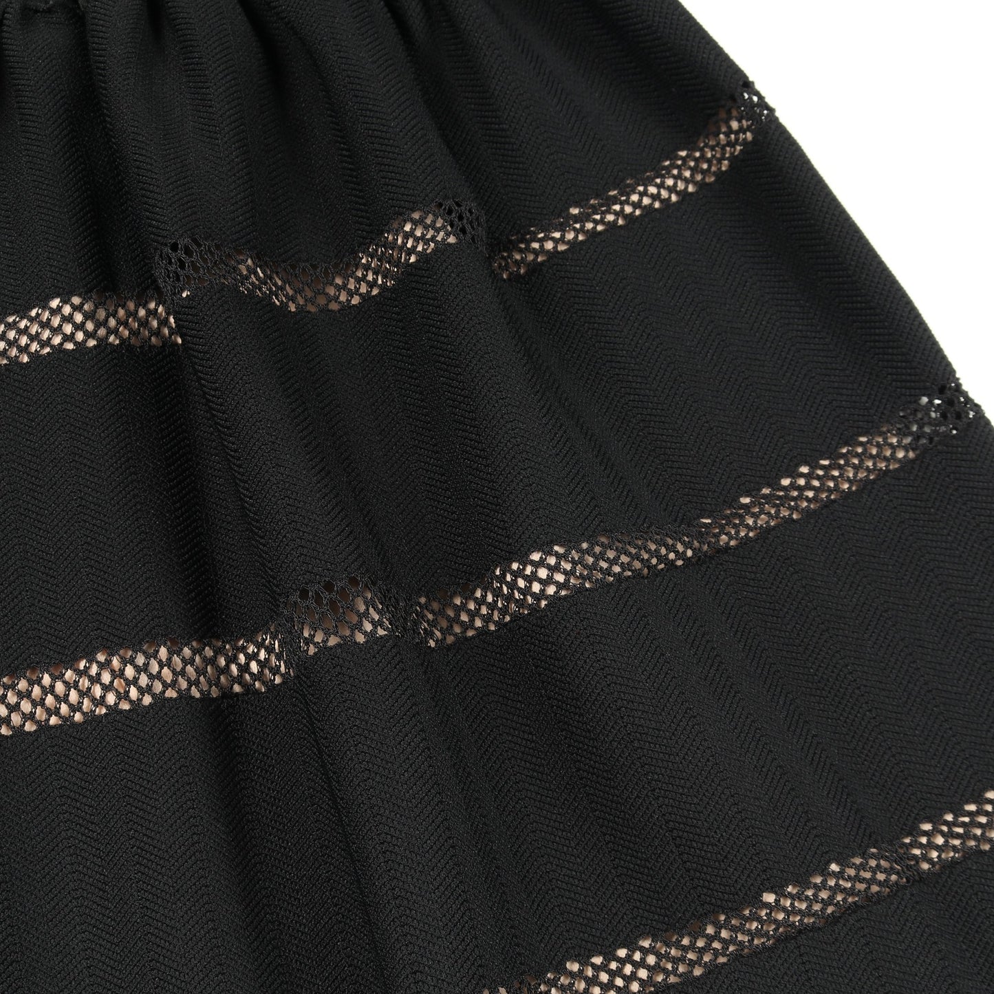 ニットワンピース 半袖 レーヨン ブラック ヴァレンティノ ワンピース VALENTINO
