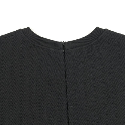 ニットワンピース 半袖 レーヨン ブラック ヴァレンティノ ワンピース VALENTINO