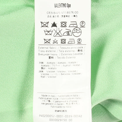 ワンピース ノースリーブ レーヨン ライトグリーン レッドヴァレンティノ ワンピース RED VALENTINO