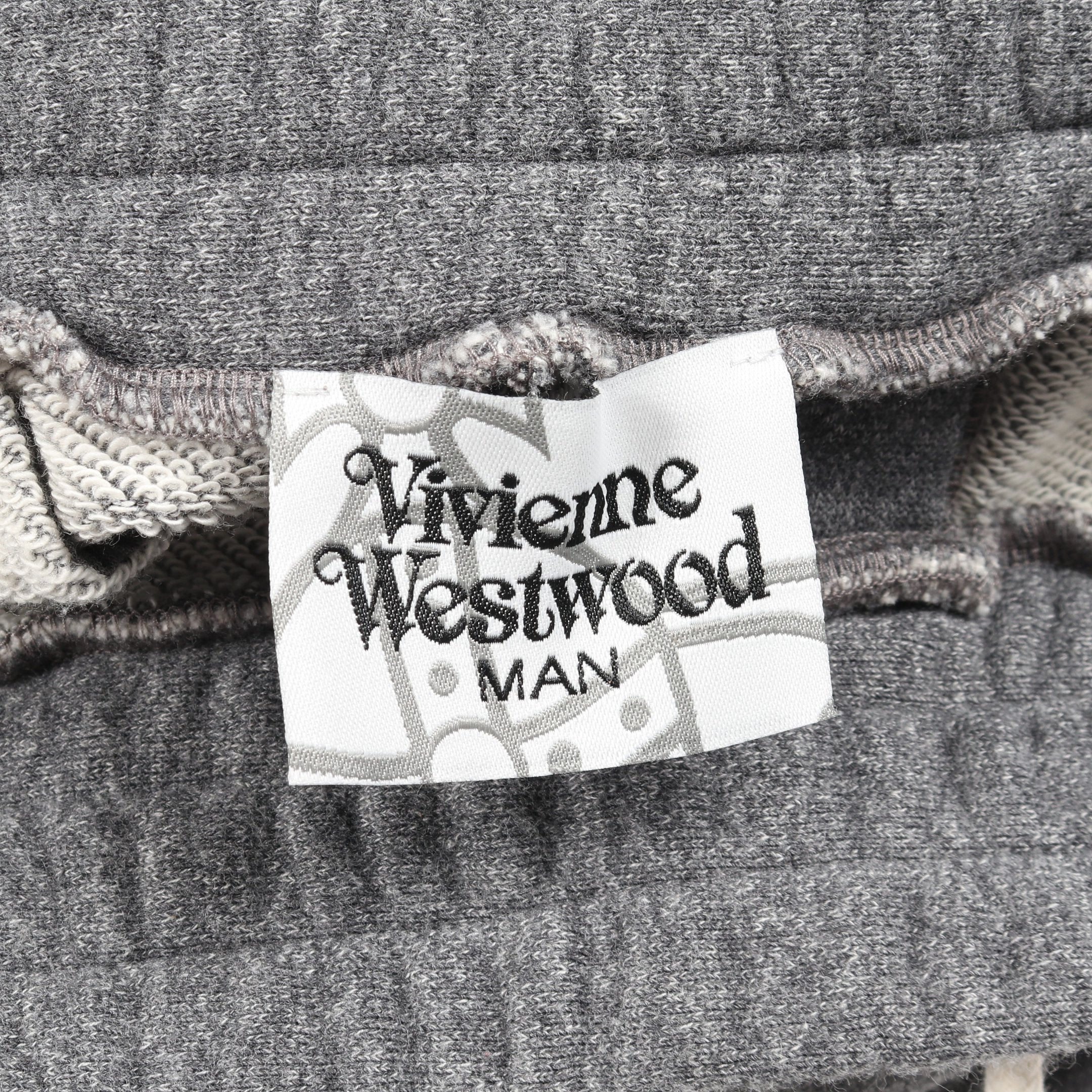 サルエルパンツ スウェットパンツ コットン グレー 変形 ヴィヴィアン