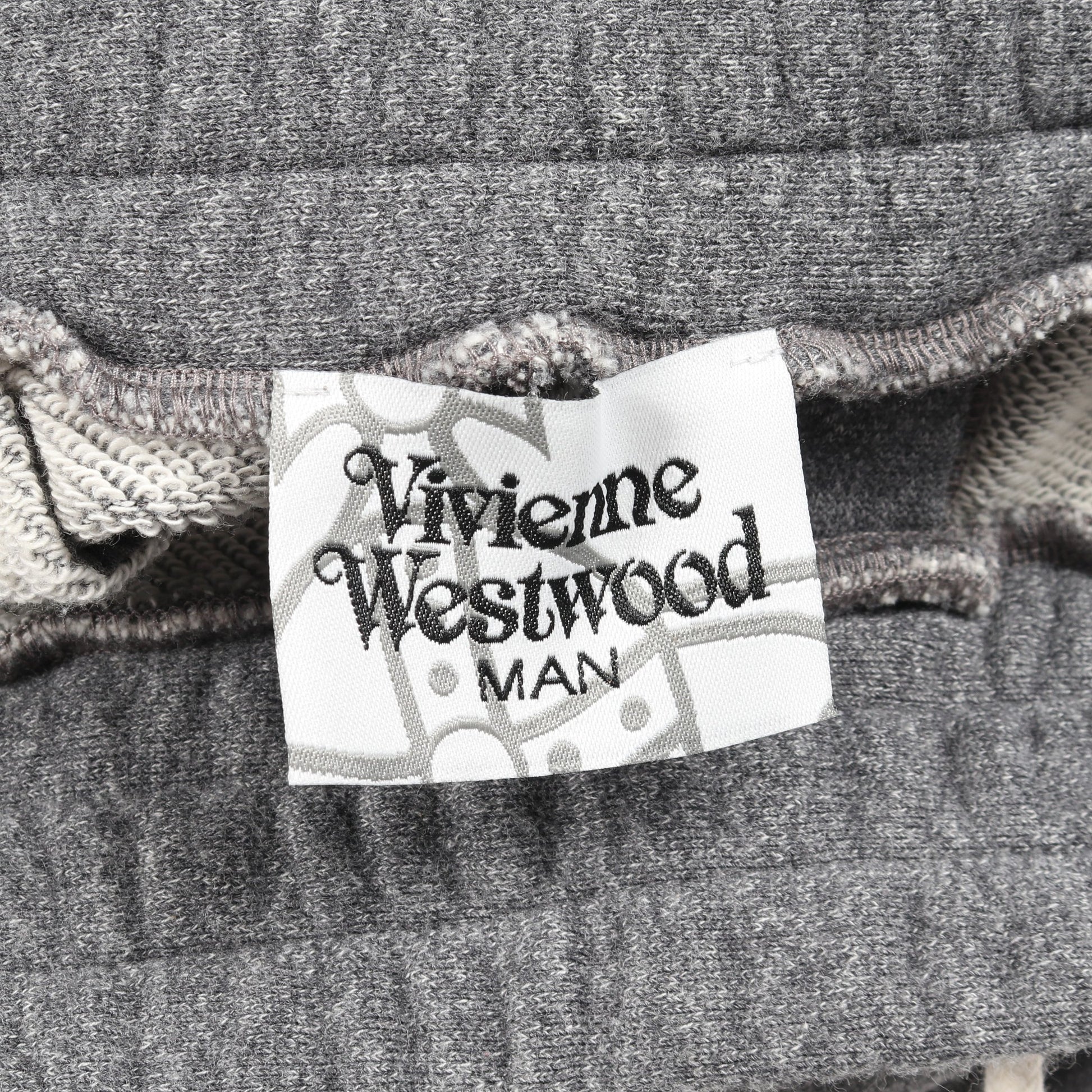 サルエルパンツ スウェットパンツ コットン グレー 変形 ヴィヴィアンウエストウッドマン ボトムス Vivienne Westwood MAN