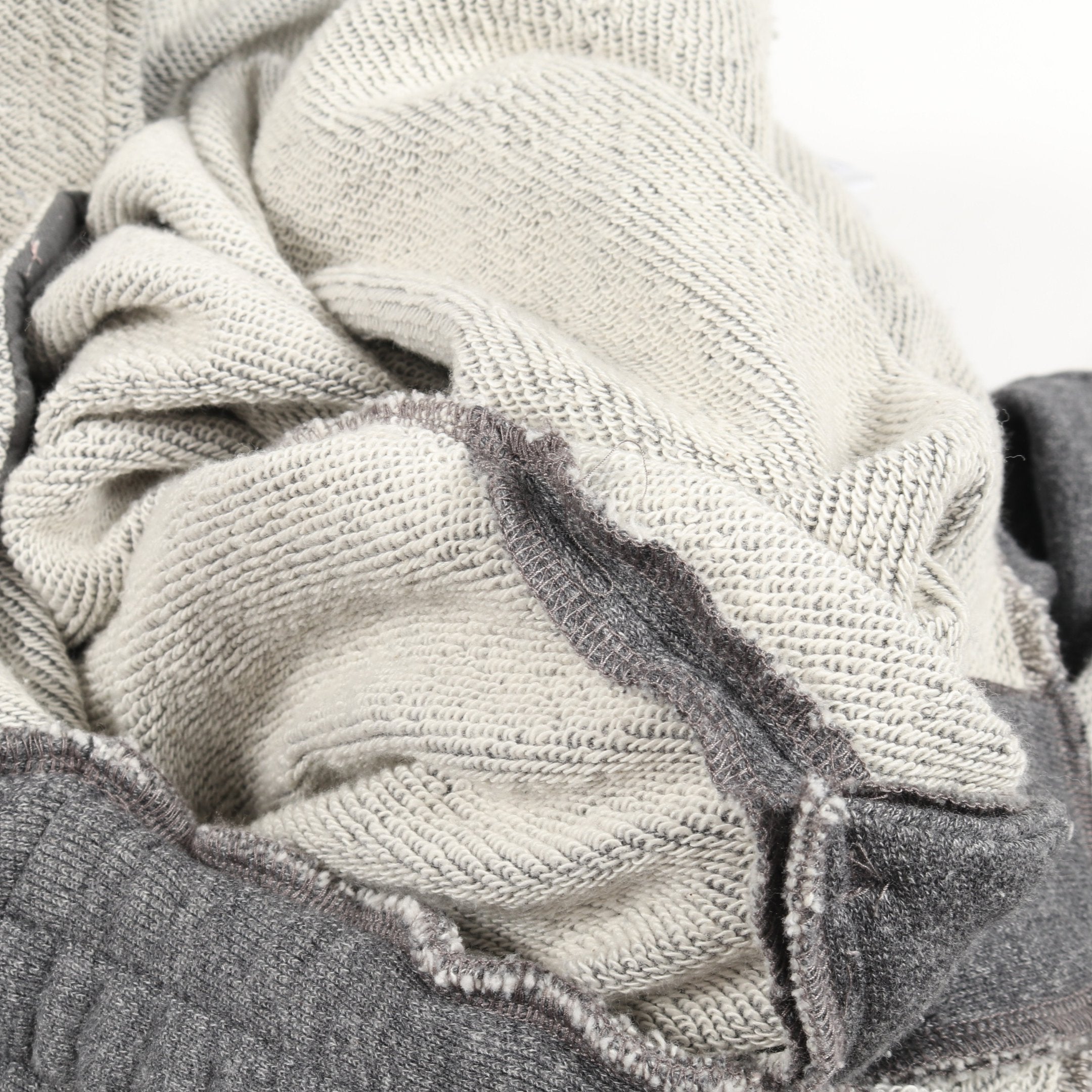 サルエルパンツ スウェットパンツ コットン グレー 変形 ヴィヴィアン