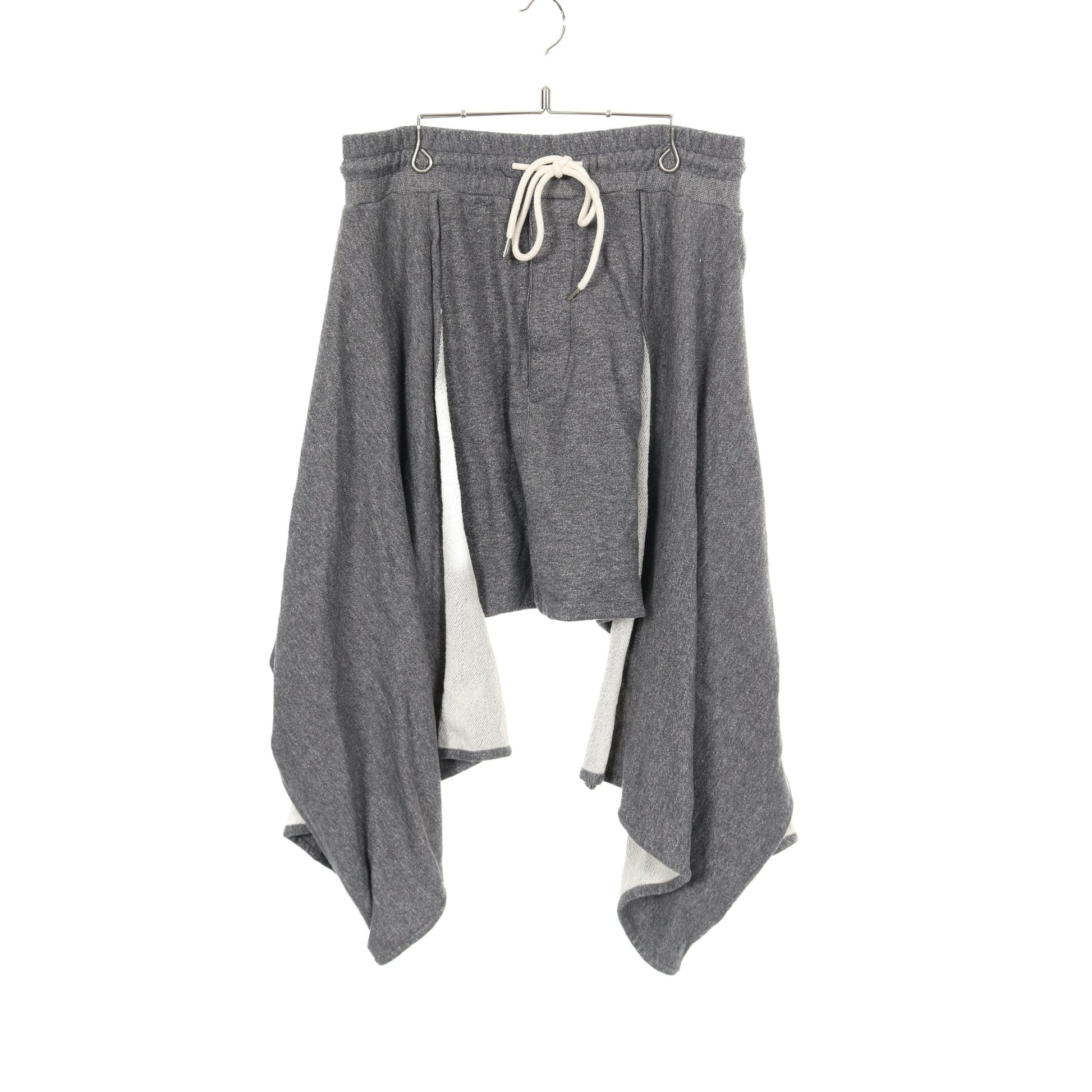 サルエルパンツ スウェットパンツ コットン グレー 変形 ヴィヴィアンウエストウッドマン ボトムス Vivienne Westwood MAN