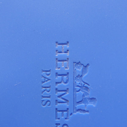 エジェリ シェーヌダンクル トングサンダル ラバー ブルー エルメス シューズ HERMES