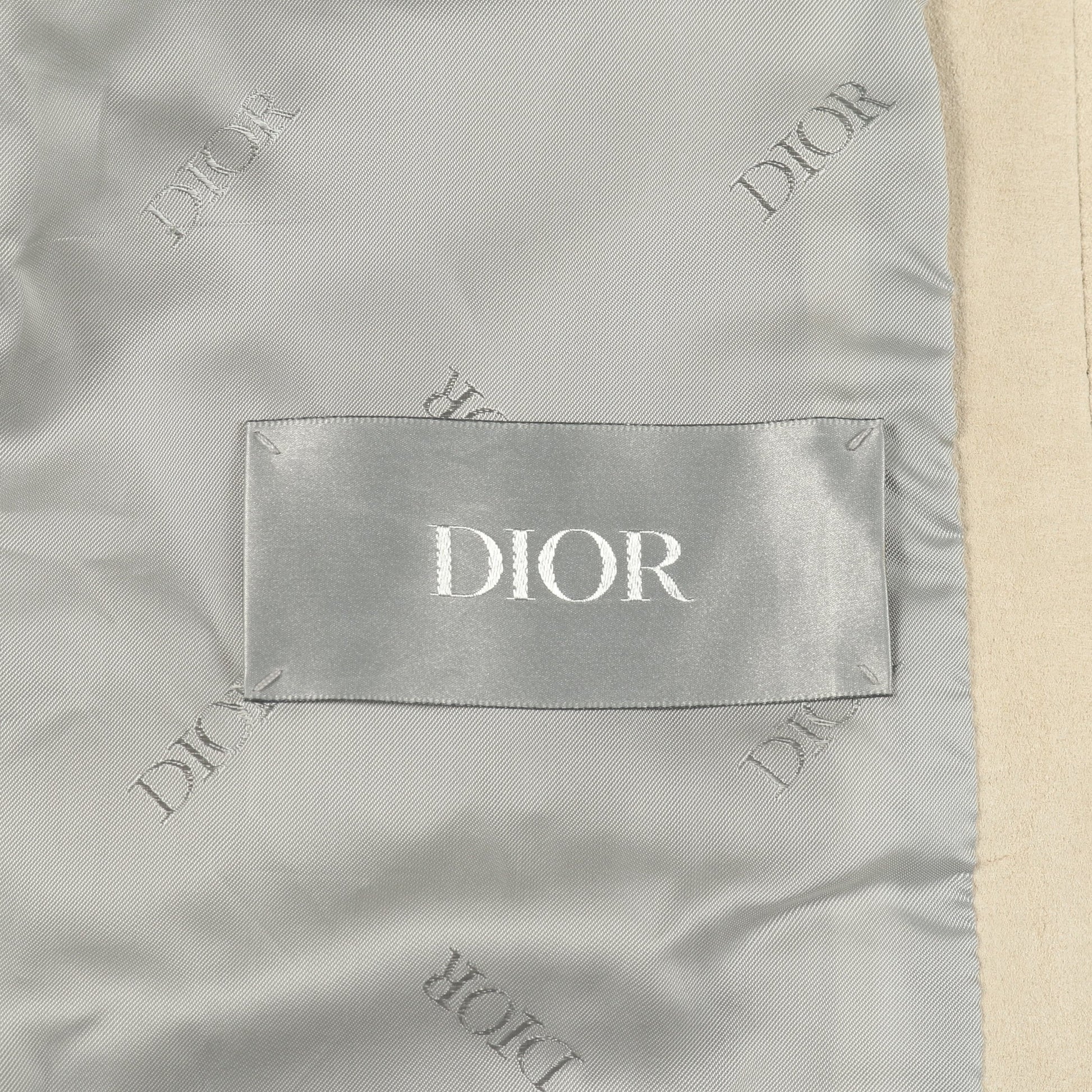 スエード ジャケット レザー ライトベージュ ディオール アウター DIOR