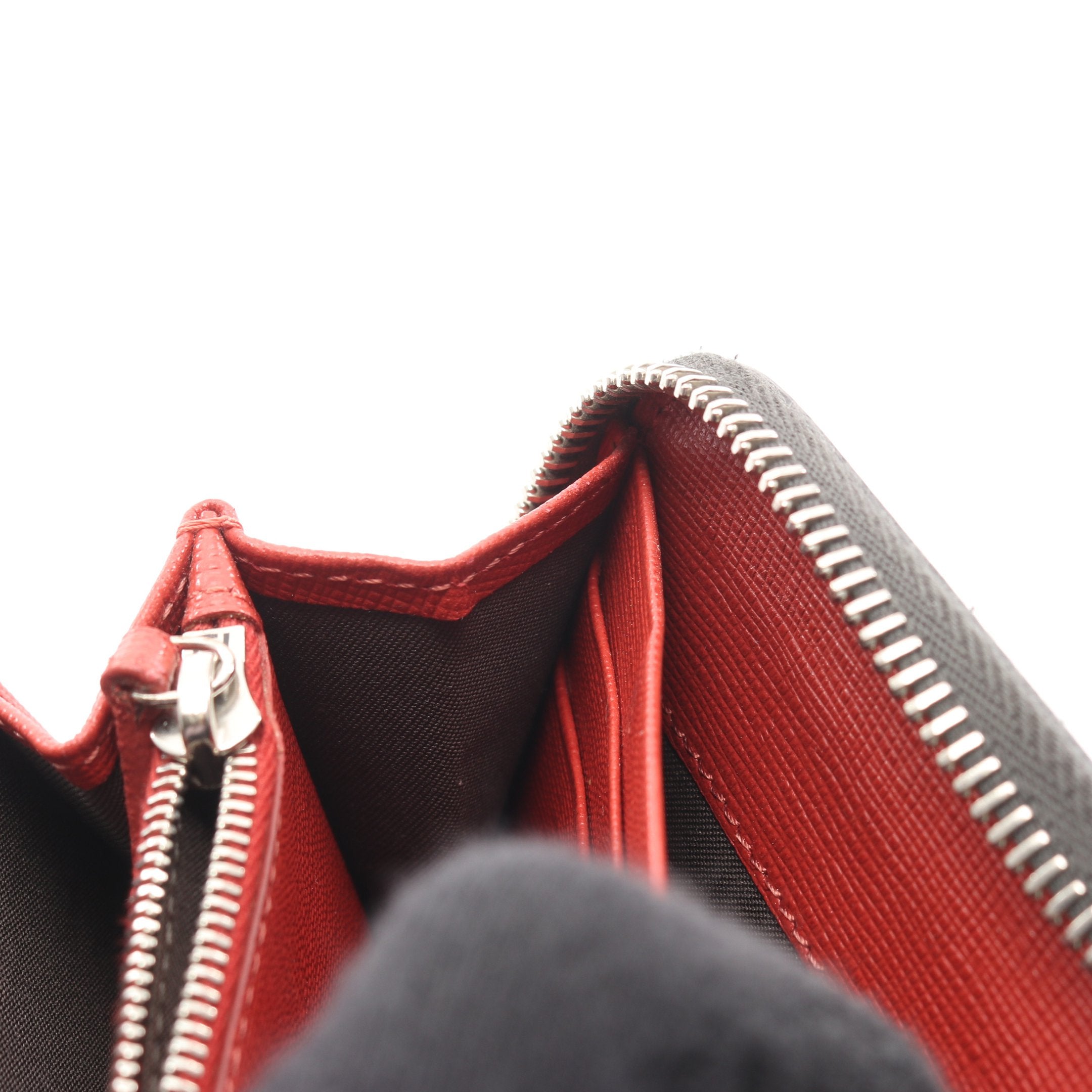 バイザウェイ ラウンドファスナー長財布 レザー グレー グレーベージュ