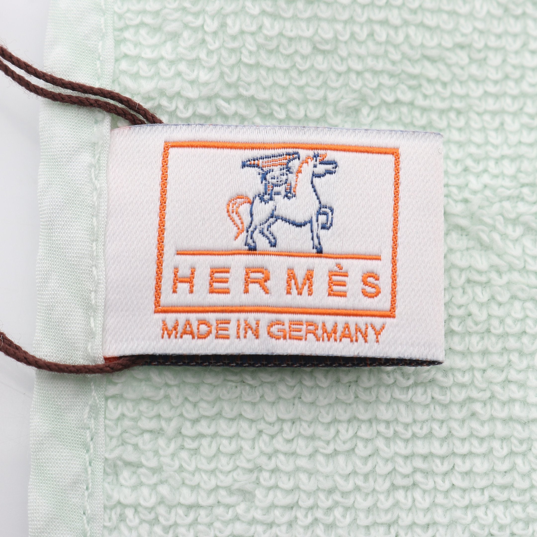 カブリオル ハンドタオル タオル コットン ライトグリーン エルメス