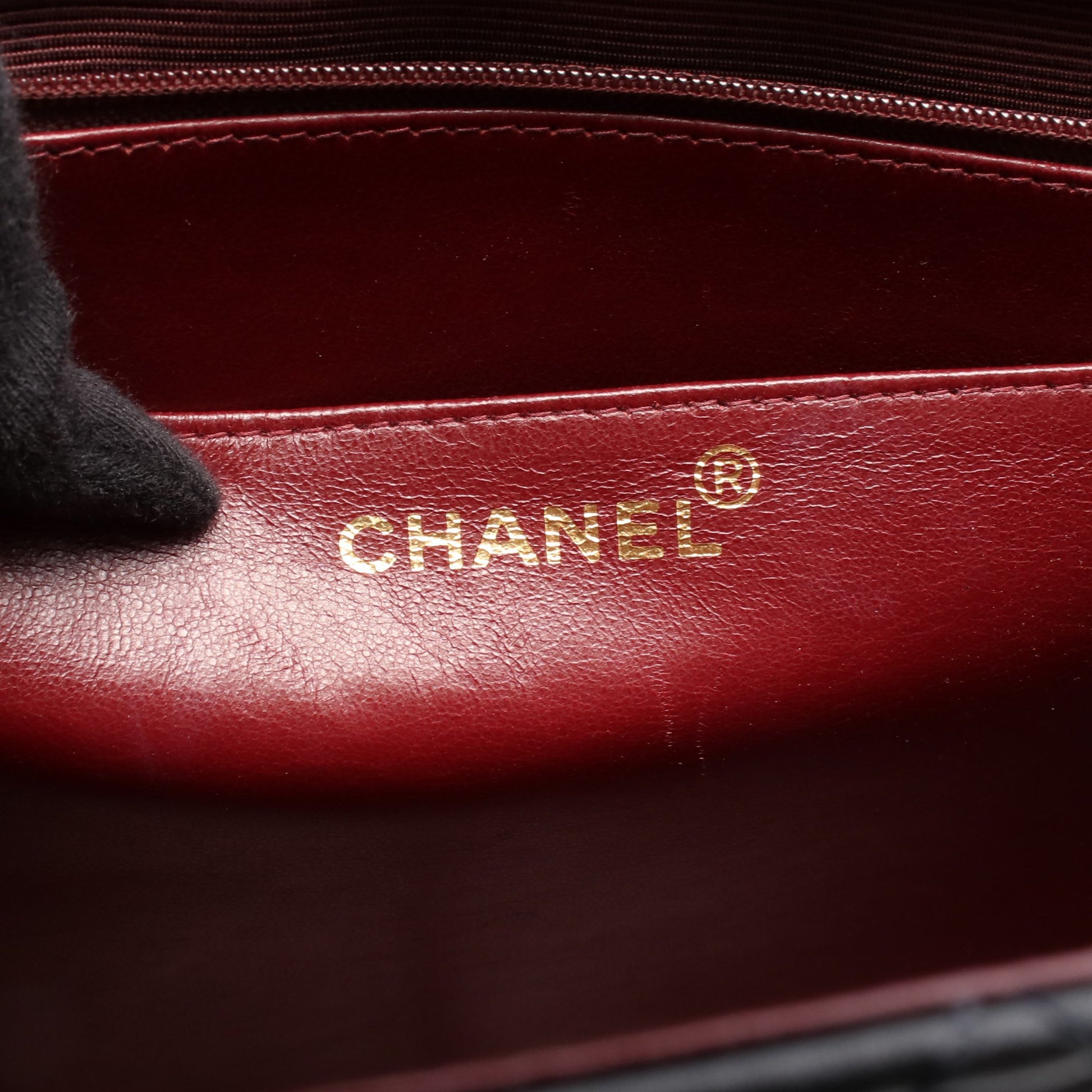 デカマトラッセ34 シングルフラップ Wチェーンショルダーバッグ ラムスキン ブラック ゴールド金具 シャネル バッグ CHANEL