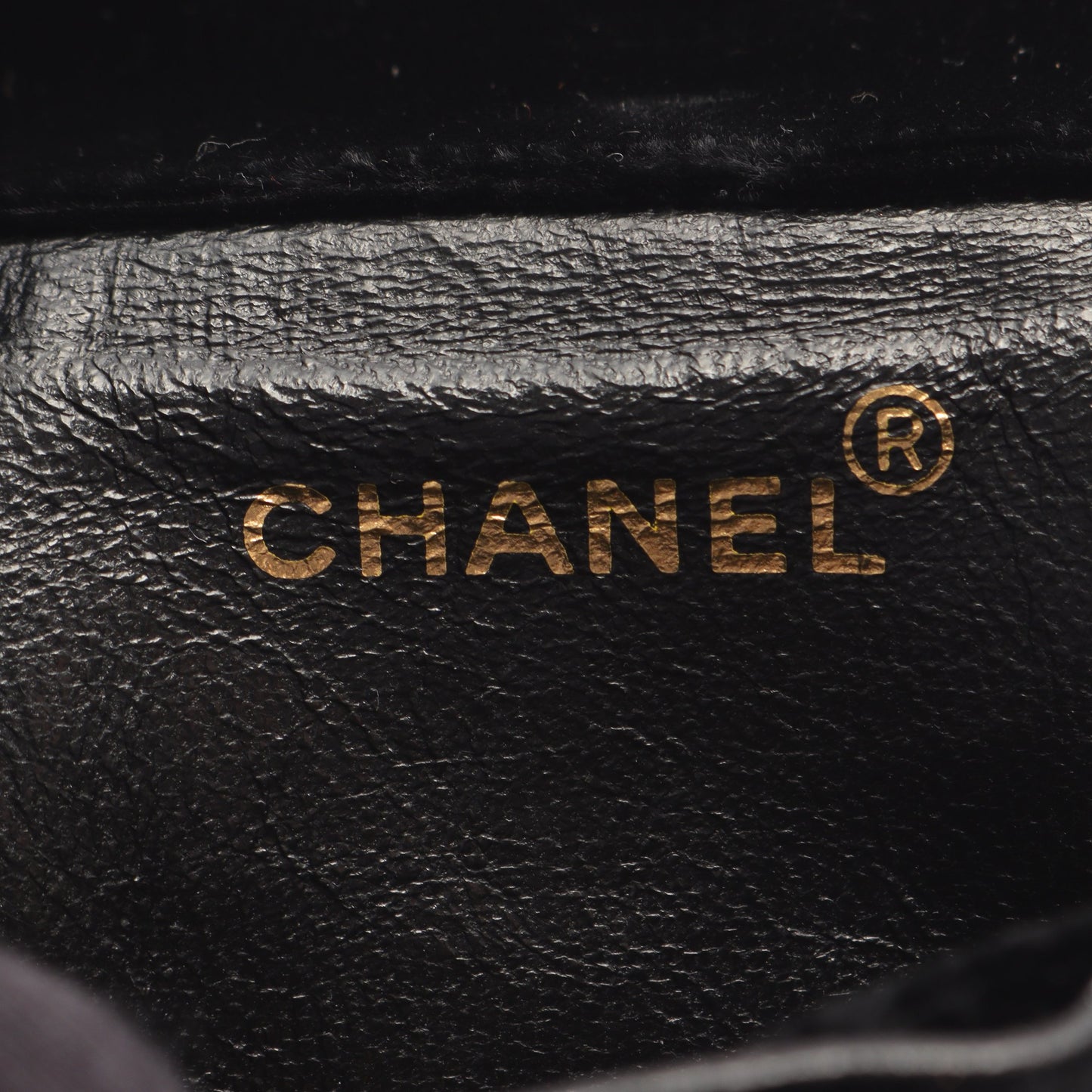 マトラッセ バックパック リュックサック ベロア ブラック ゴールド金具 シャネル バッグ CHANEL