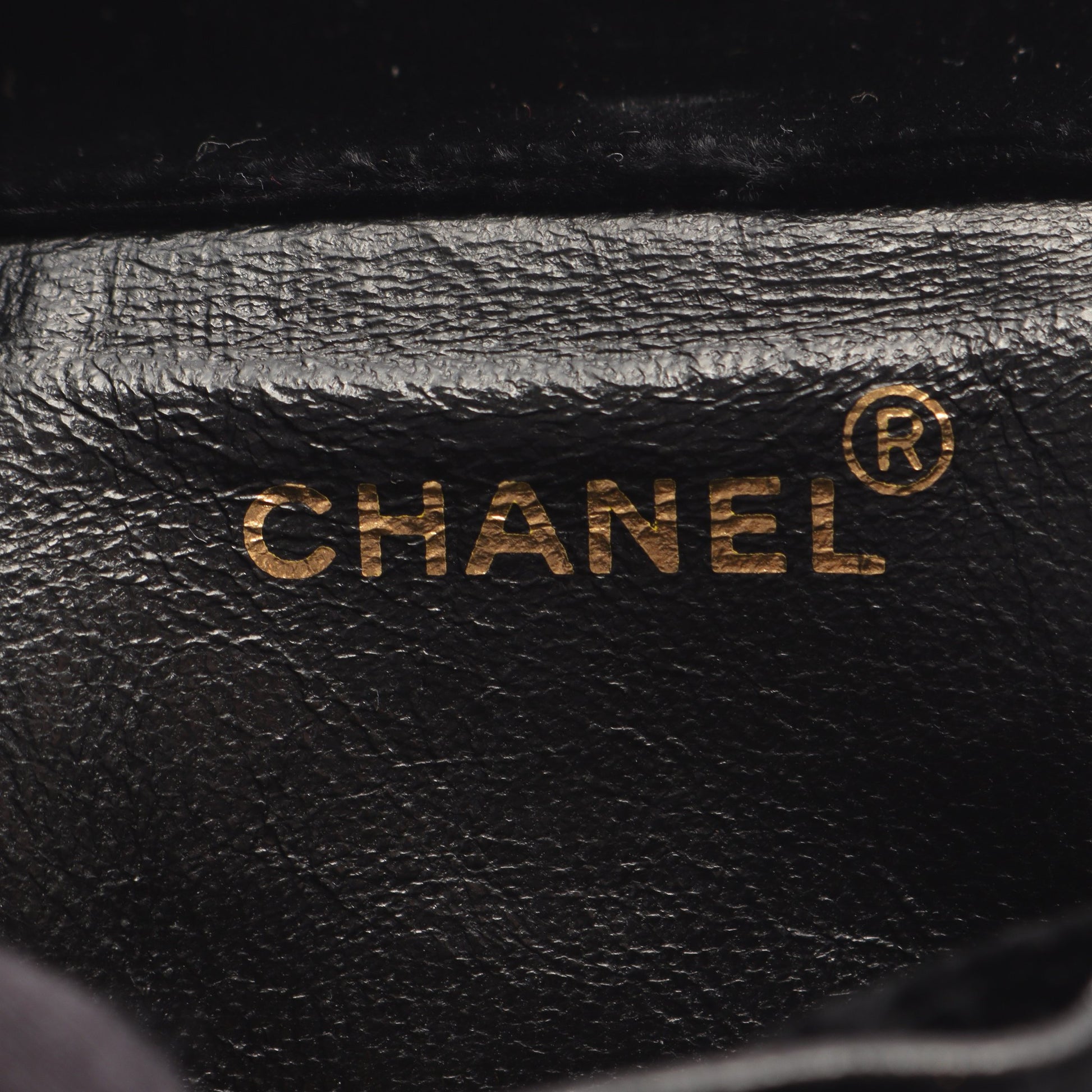 マトラッセ バックパック リュックサック ベロア ブラック ゴールド金具 シャネル バッグ CHANEL