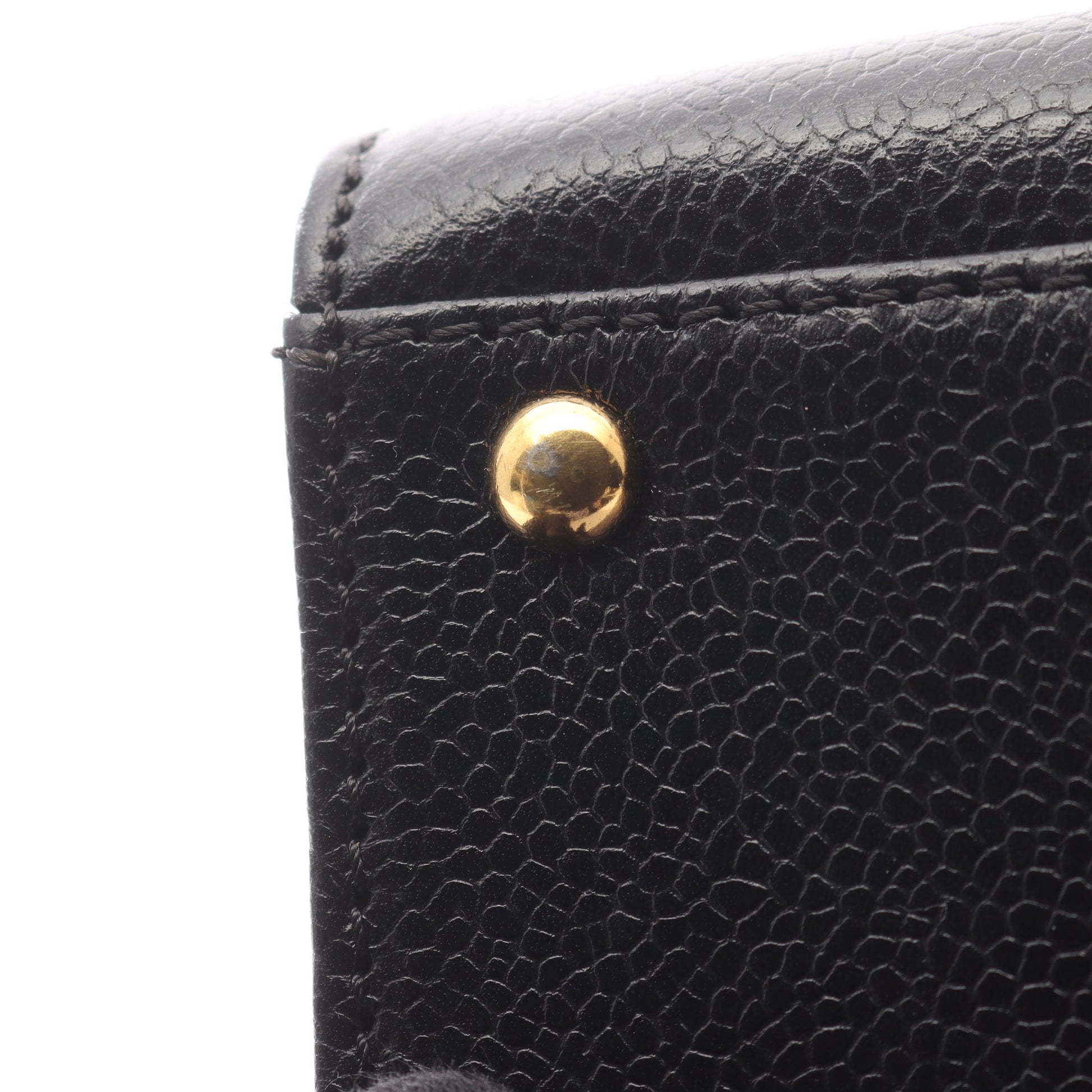 ココマーク ショルダーバッグ トートバッグ ターンロック キャビアスキン ブラック ゴールド金具 シャネル バッグ CHANEL