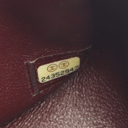 マトラッセ Wフラップ Wチェーンショルダーバッグ ラムスキン ブラック ゴールド金具 シャネル バッグ CHANEL