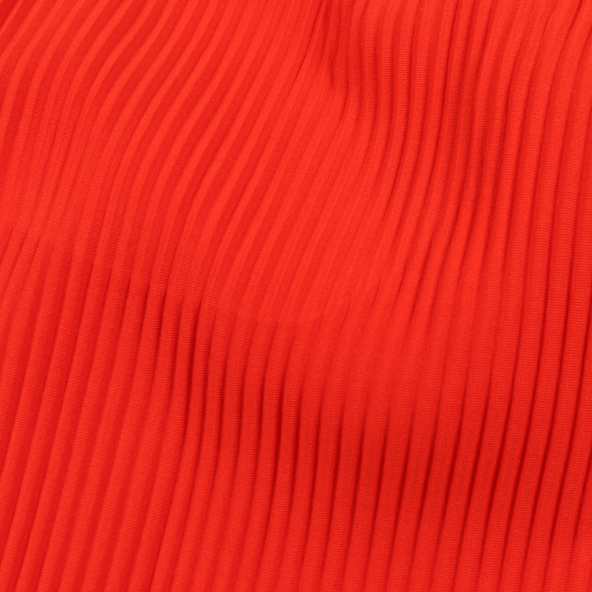 DOT PLEATS プリーツ トップス 半袖 レッド ミーイッセイミヤケ トップス me ISSEY MIYAKE